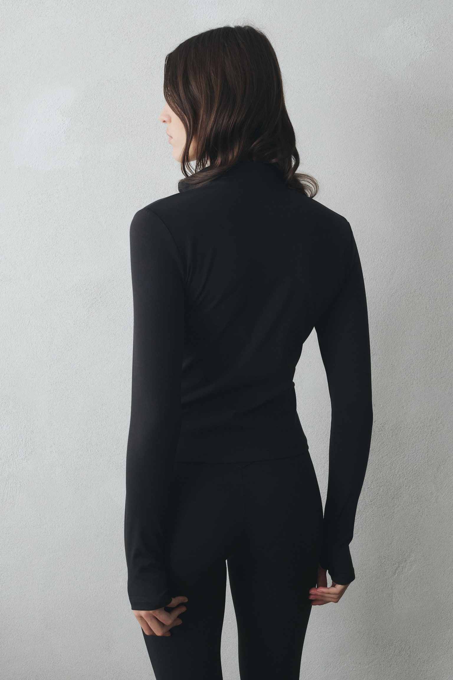 Zip-through sports jacket with SoftMove™ - Zwart/Marineblauw/Auberginepaars/Lichttaupe/Donkergrijs/Roomwit/Frosty lila/Felrood/Zachtroze/Donkerbeige/Pannacottageel/Donkergrijs/Dusty roze/Licht bordeauxrood/Bruin/Donkerbruin/Lichtroze/Chocopruimenpaars - 6