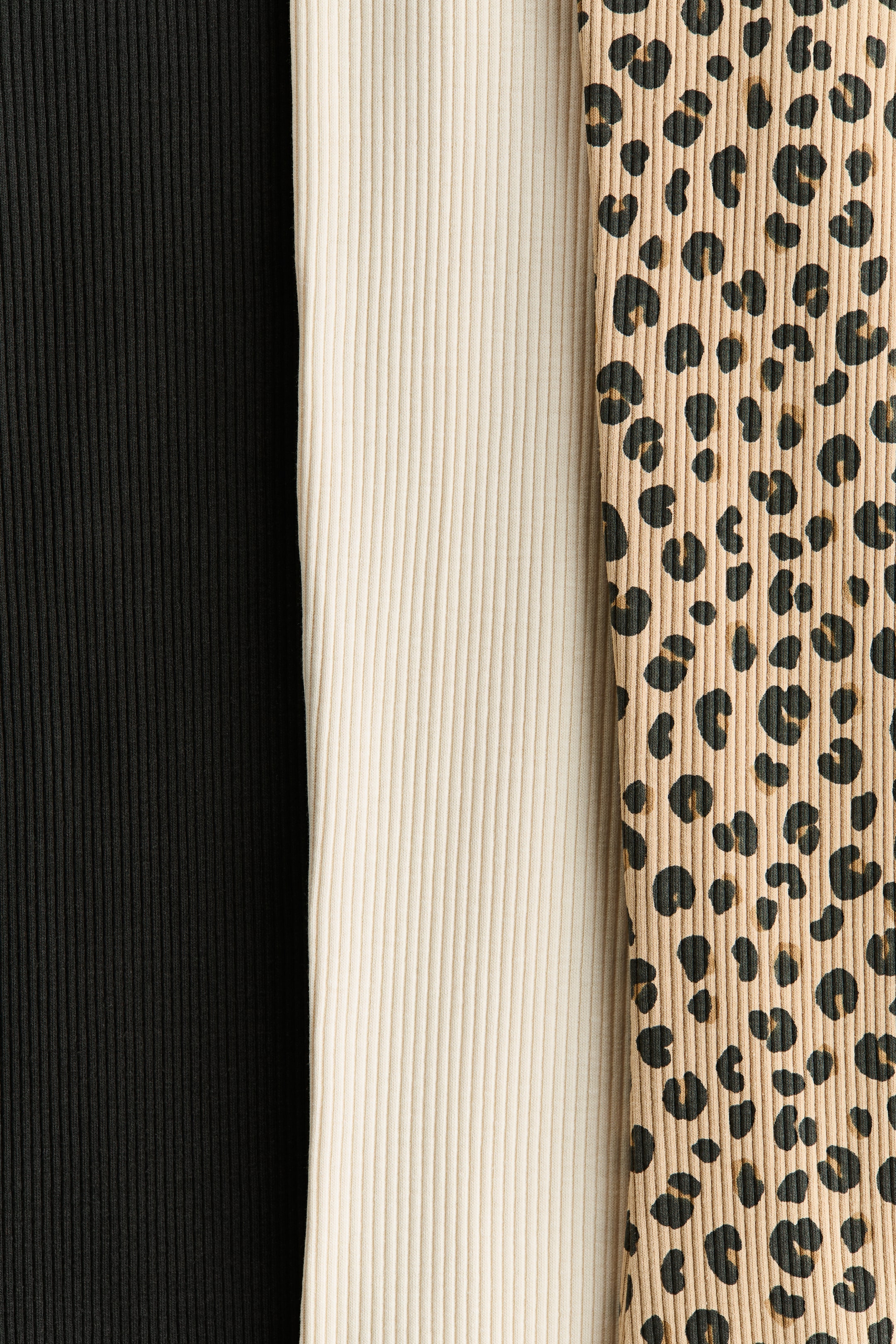 Детские леггинсы H&M 3-pack flared leggings — фото 2