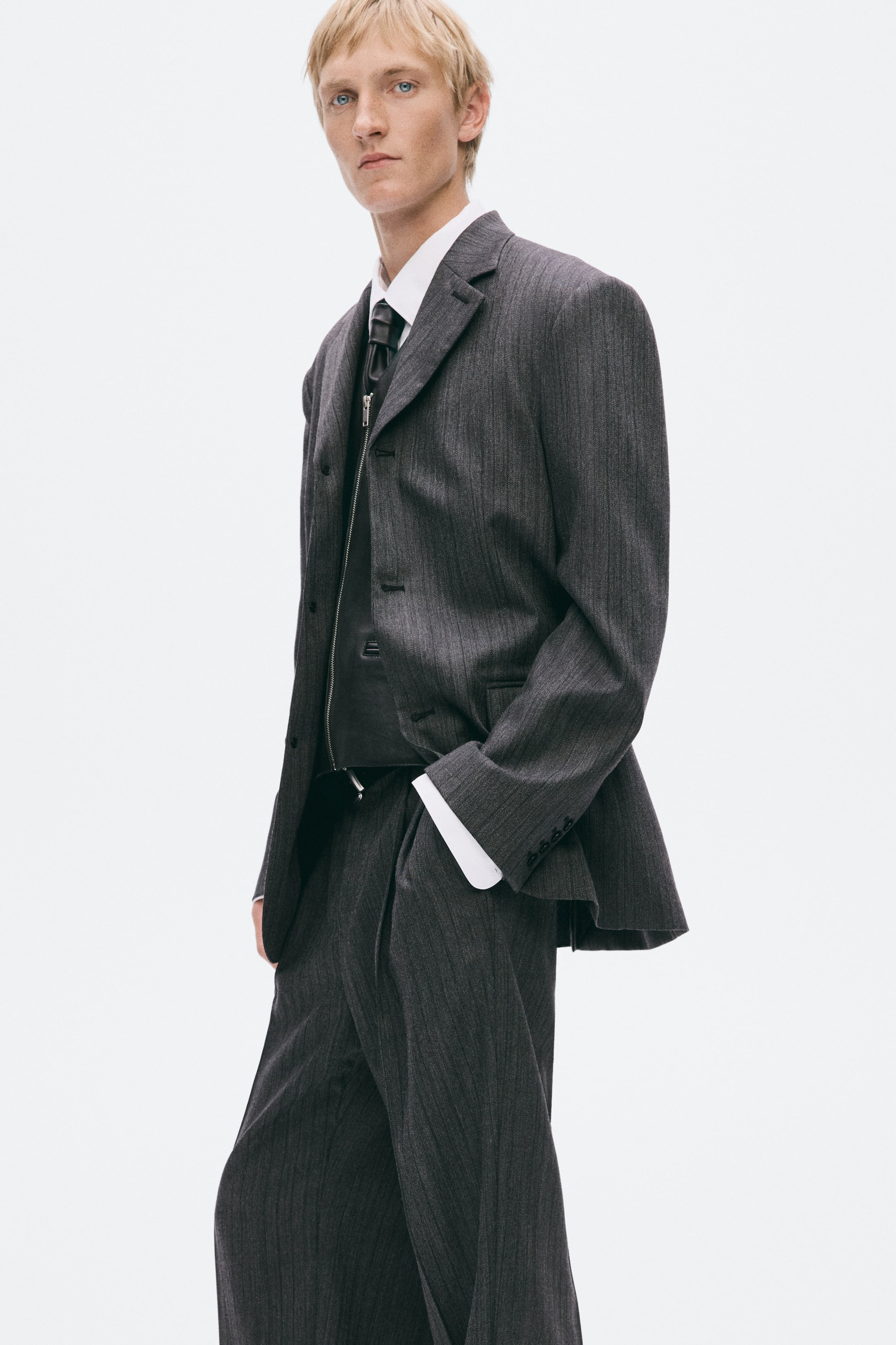 Pantalon chic classique en laine