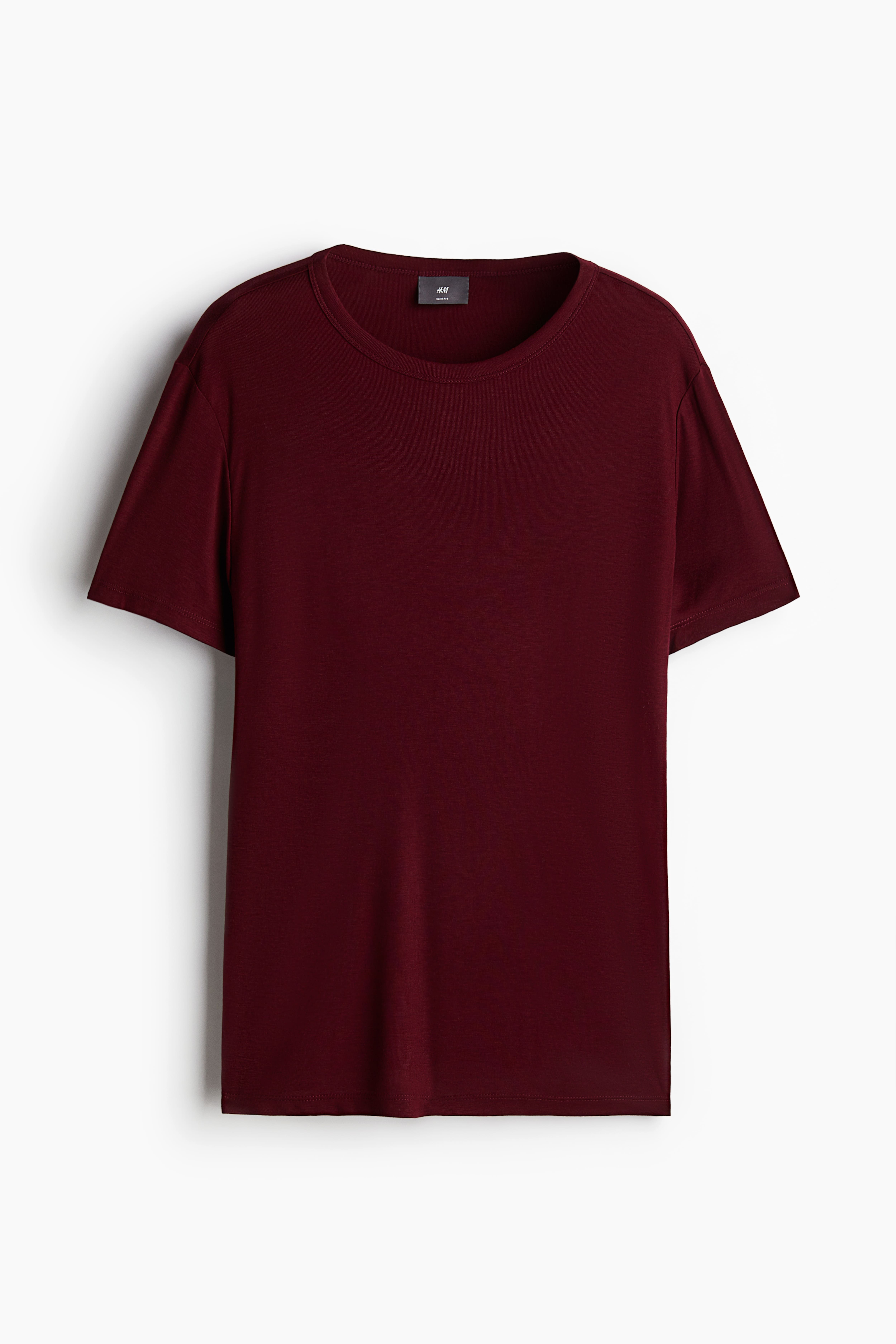 Slim Fit T shirt Burgundy Men H M CA