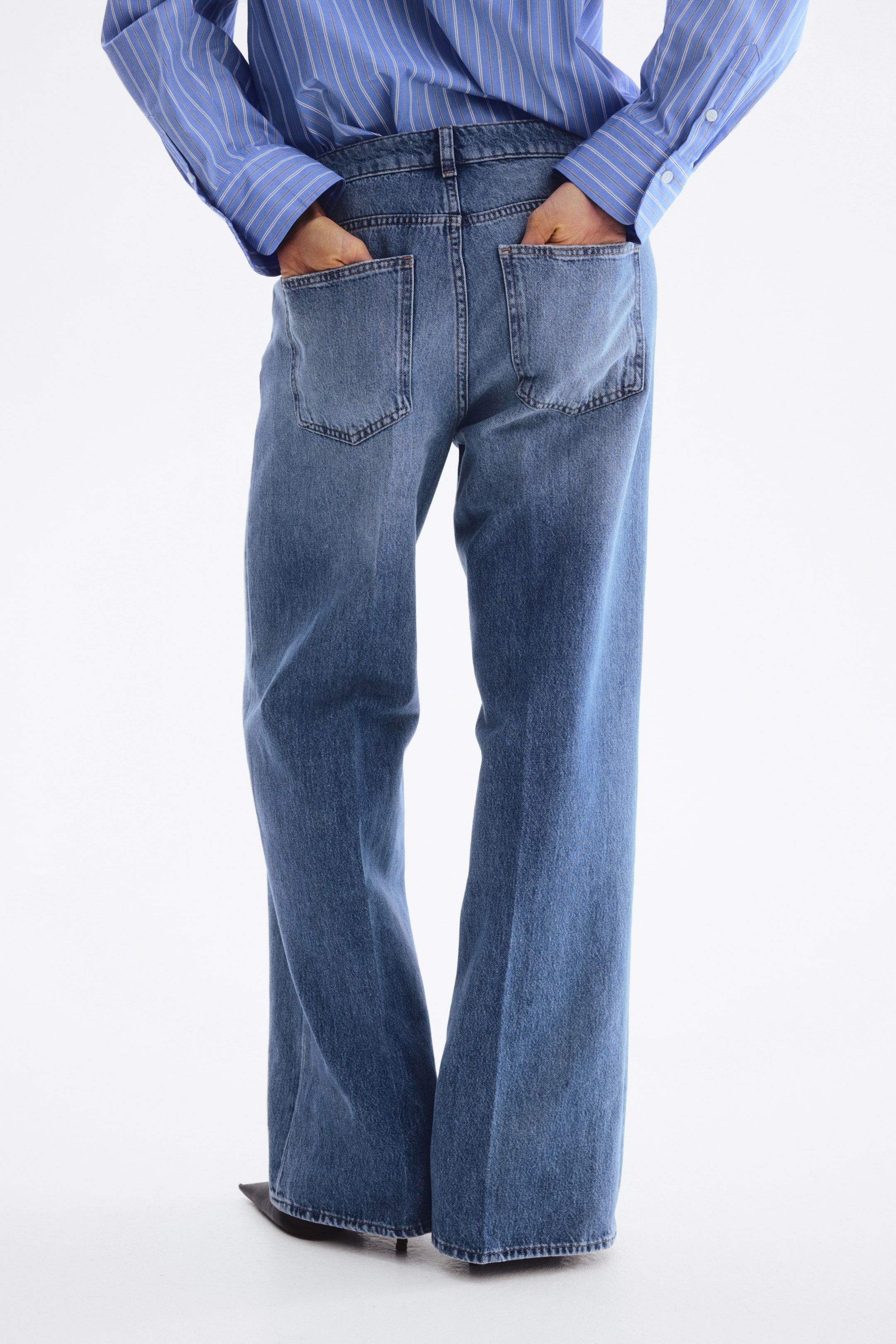 Creased Jeans