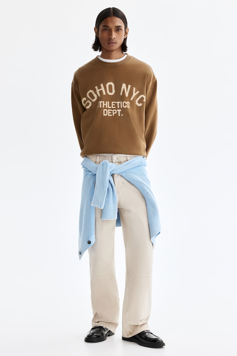 Pantalone u stolarskom stilu Regular Fit