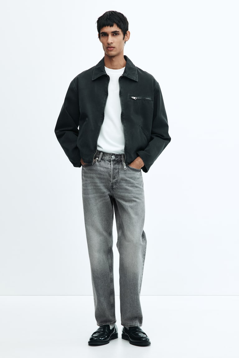 Relaxed Jeans Denim grey Men H&M IN