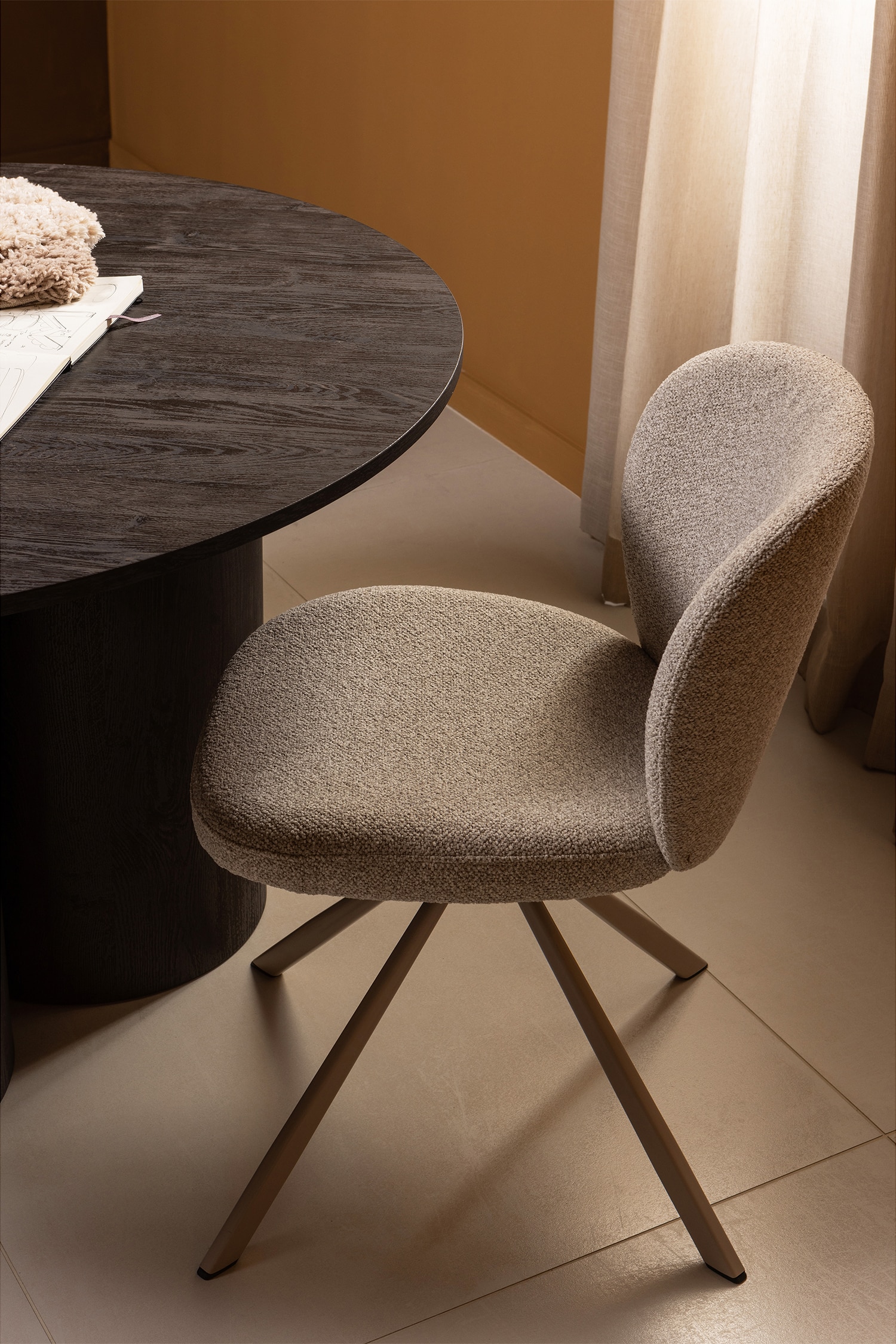 Femke Chaise - Set De 2 - Naturel