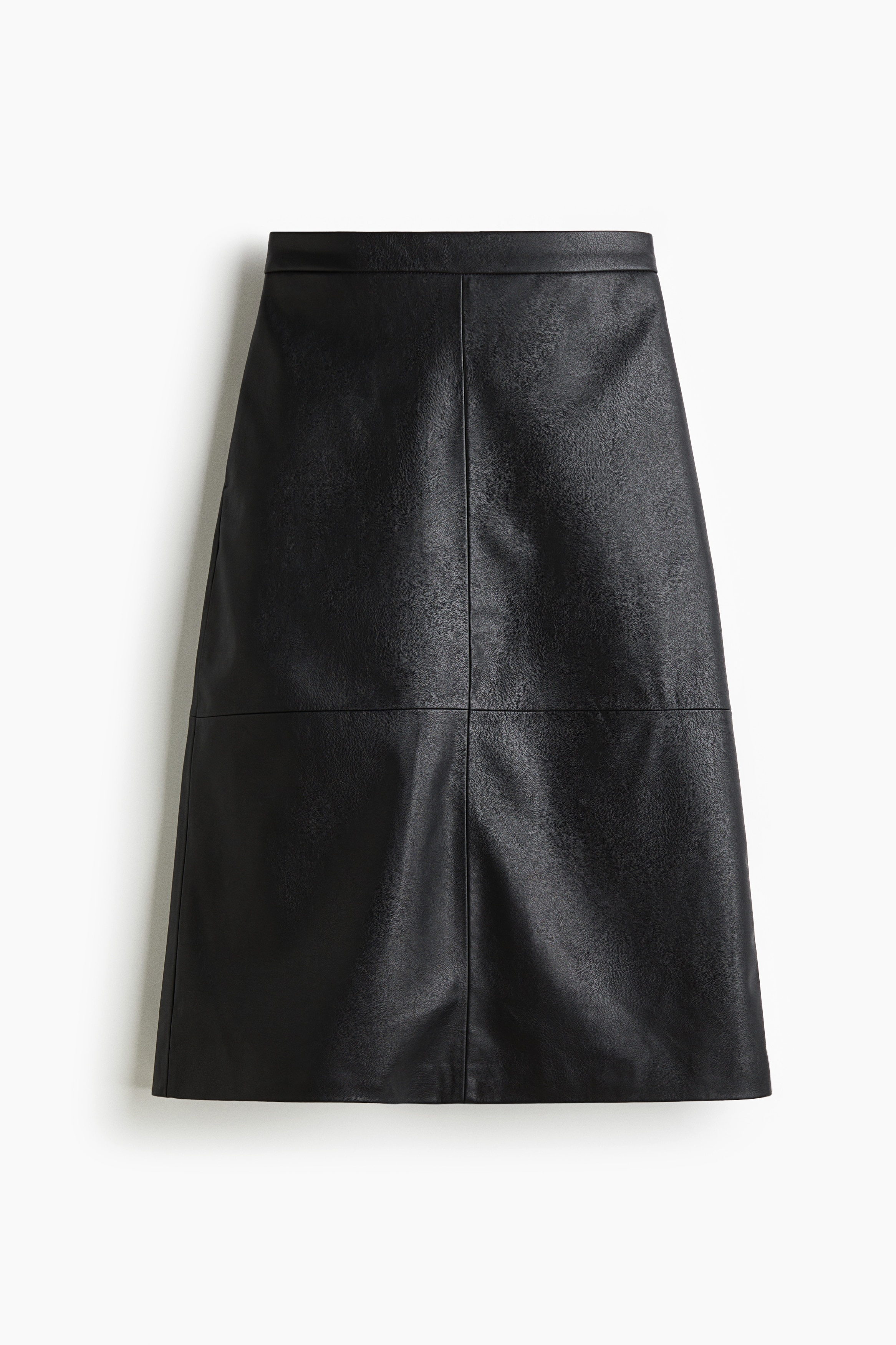 Midirok - Zwart/Bordeauxrood/Lichtbeige