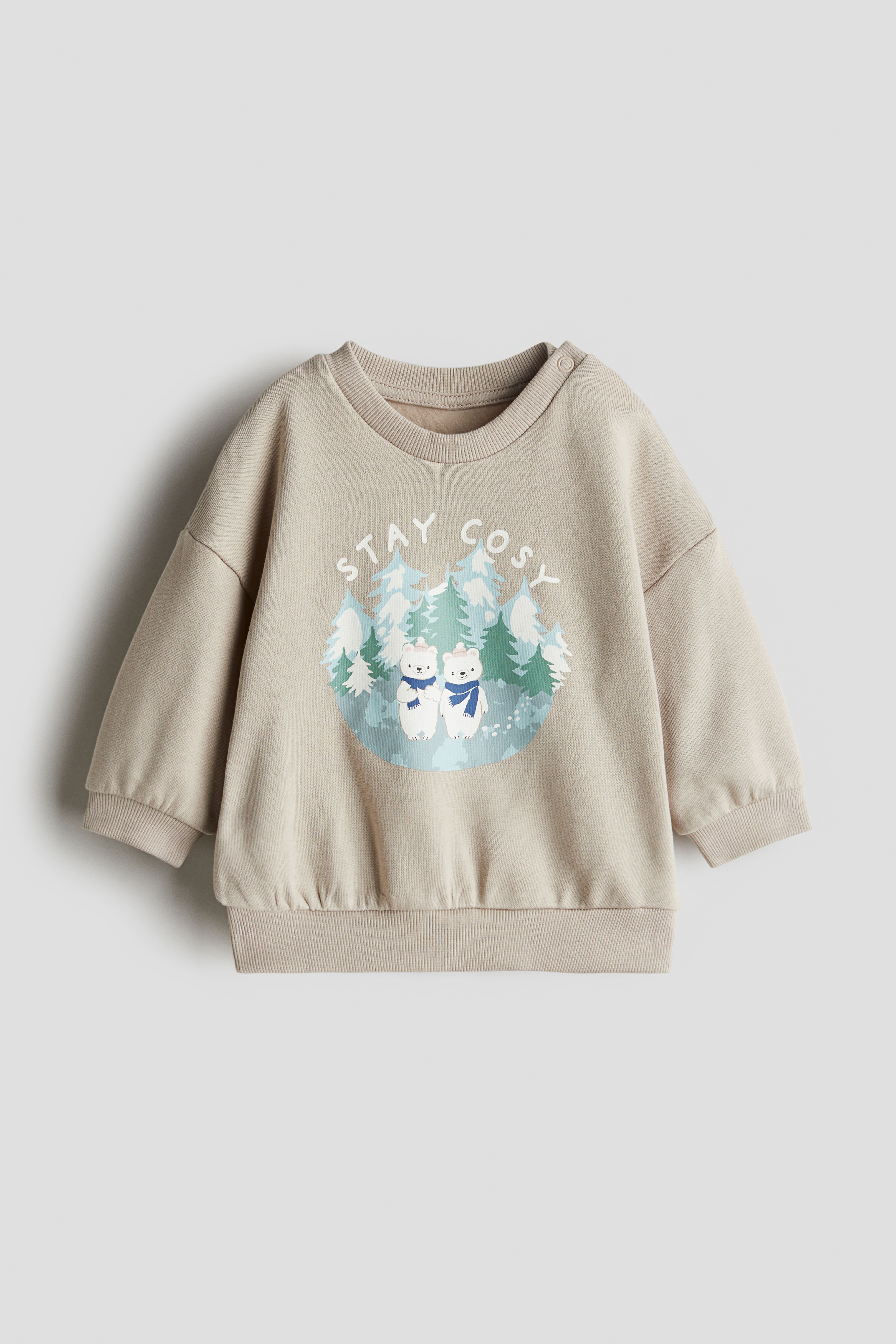 H and m baby sweatshirt sale