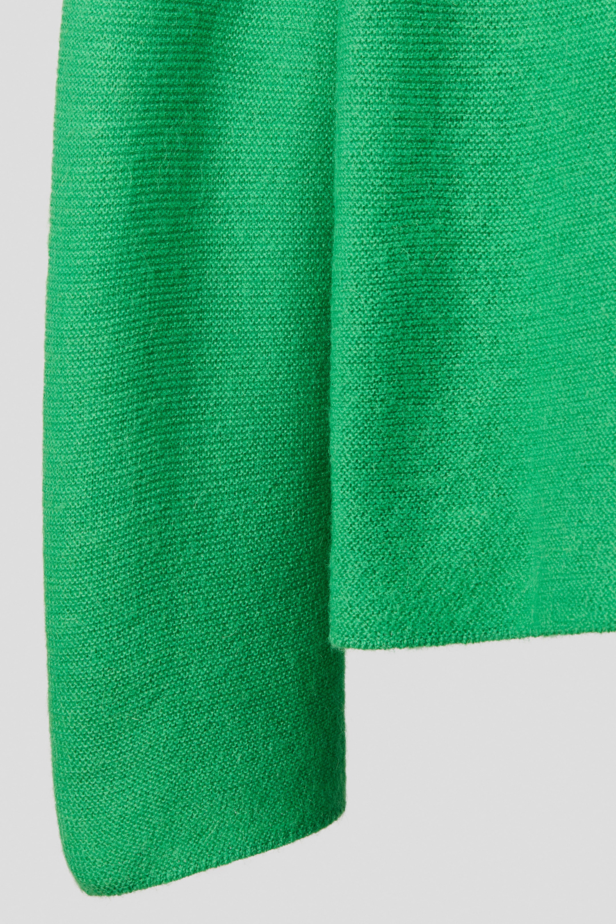 Loose-Fit Wool-Blend Purl-Knit Sweater