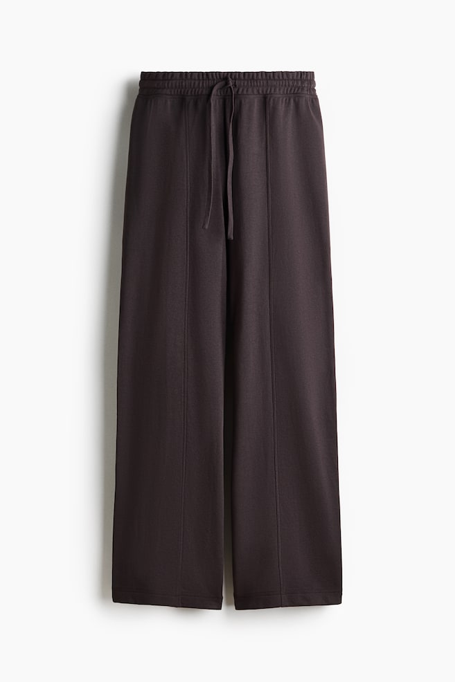 Wide-Leg Joggers - Truffle gray/Dark brown/Light gray melange/Black - 1