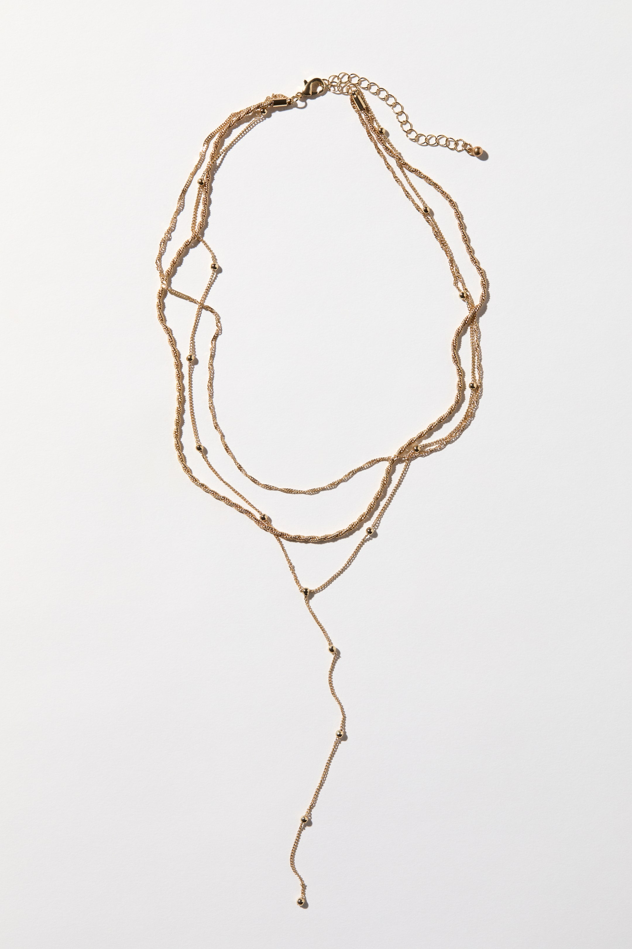 Ver imagen más grande: Layered necklace - Dorado - MUJER | H&M ES 1