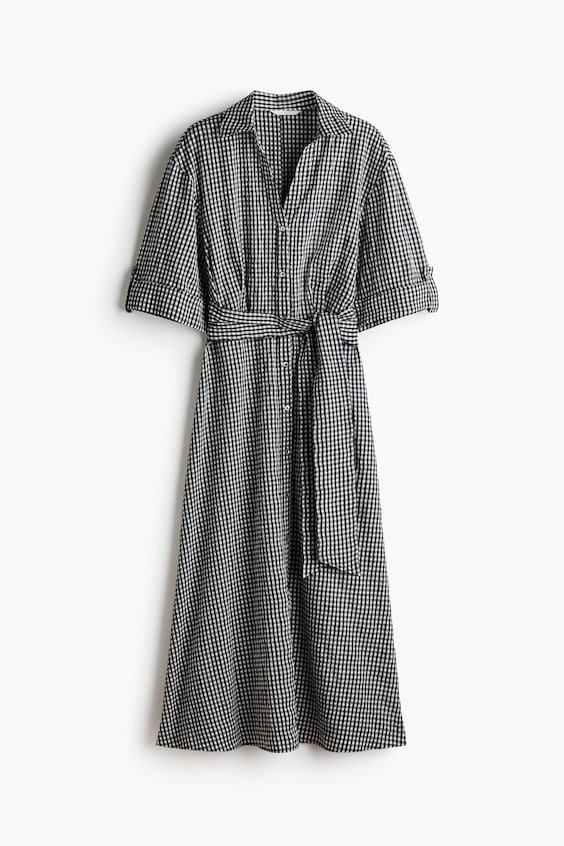 Женские платья H&M Tie-Belt Dress