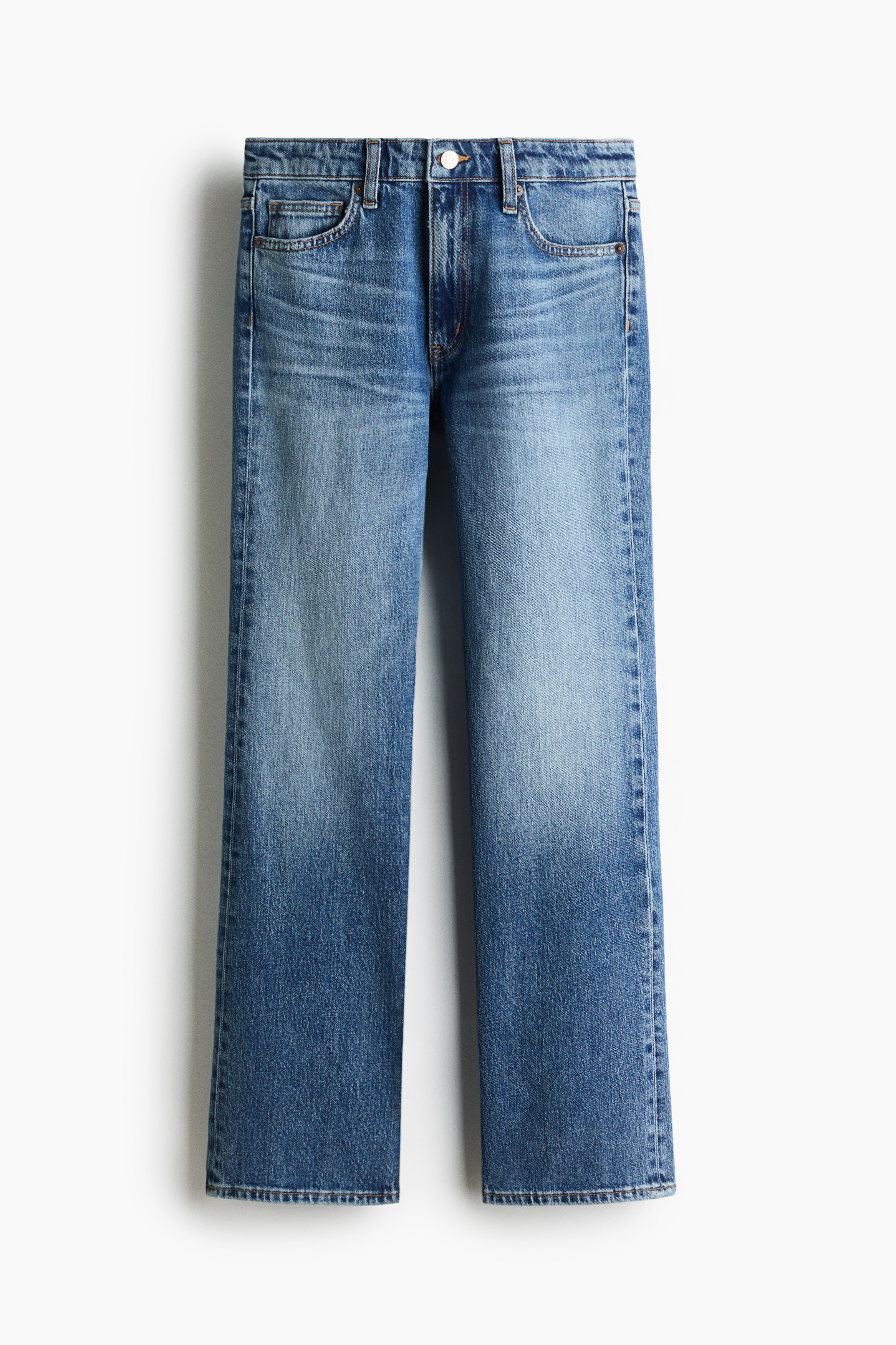 Bootcut Regular Waist Jeans - Blu denim