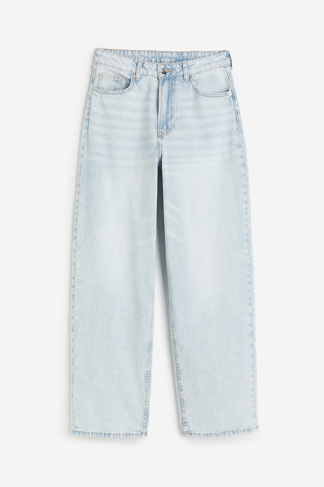 90s Baggy High Jeans - Pale denim blue/Light grey/Light denim blue/Black/dc/dc - 2