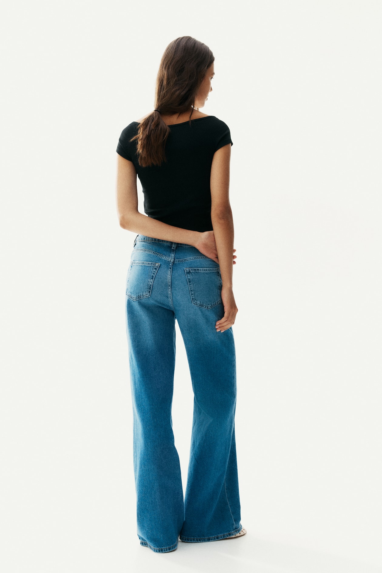 Ribbed Off-the-Shoulder Top - image 2