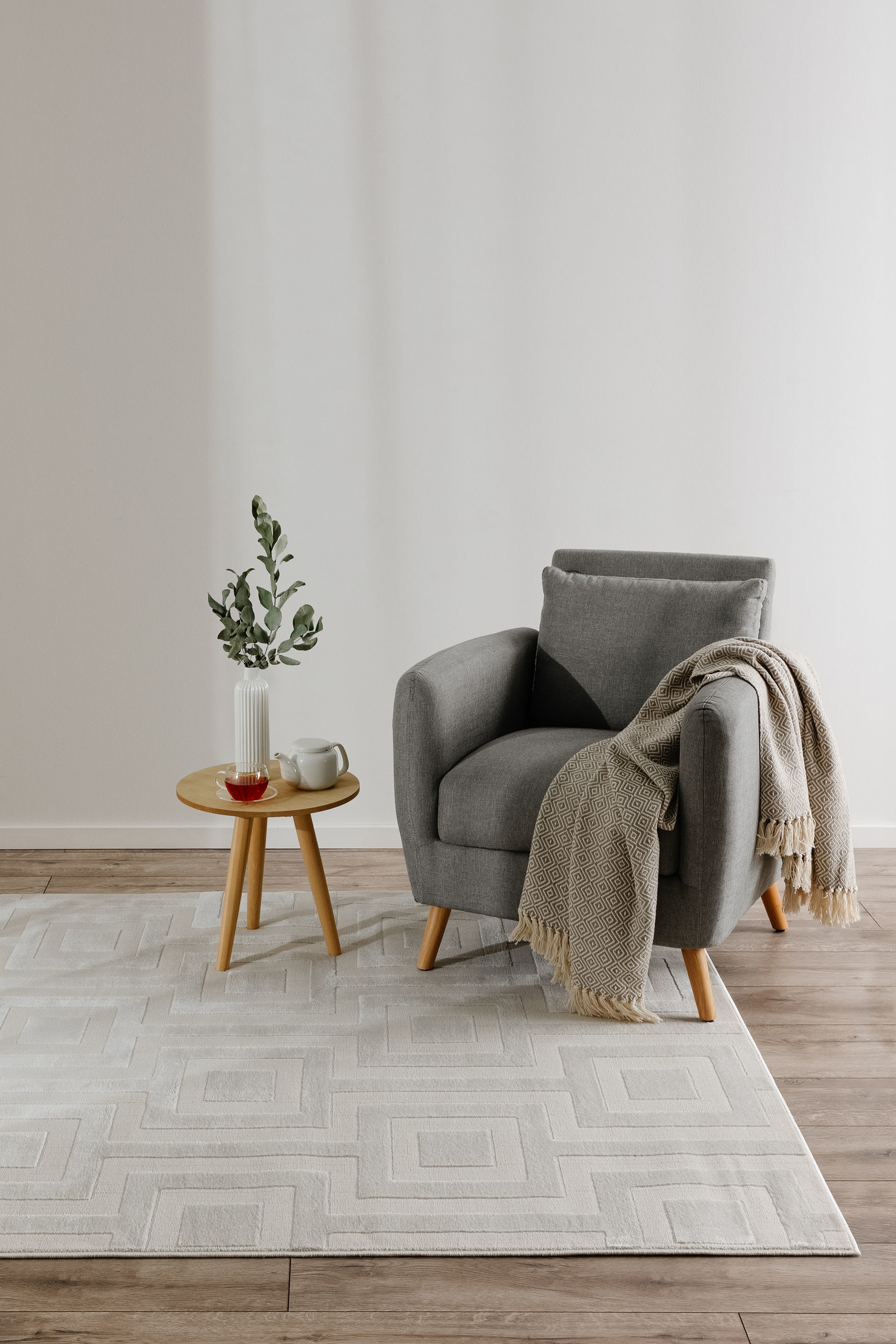 Matto Claire - Kerma/Harmaa