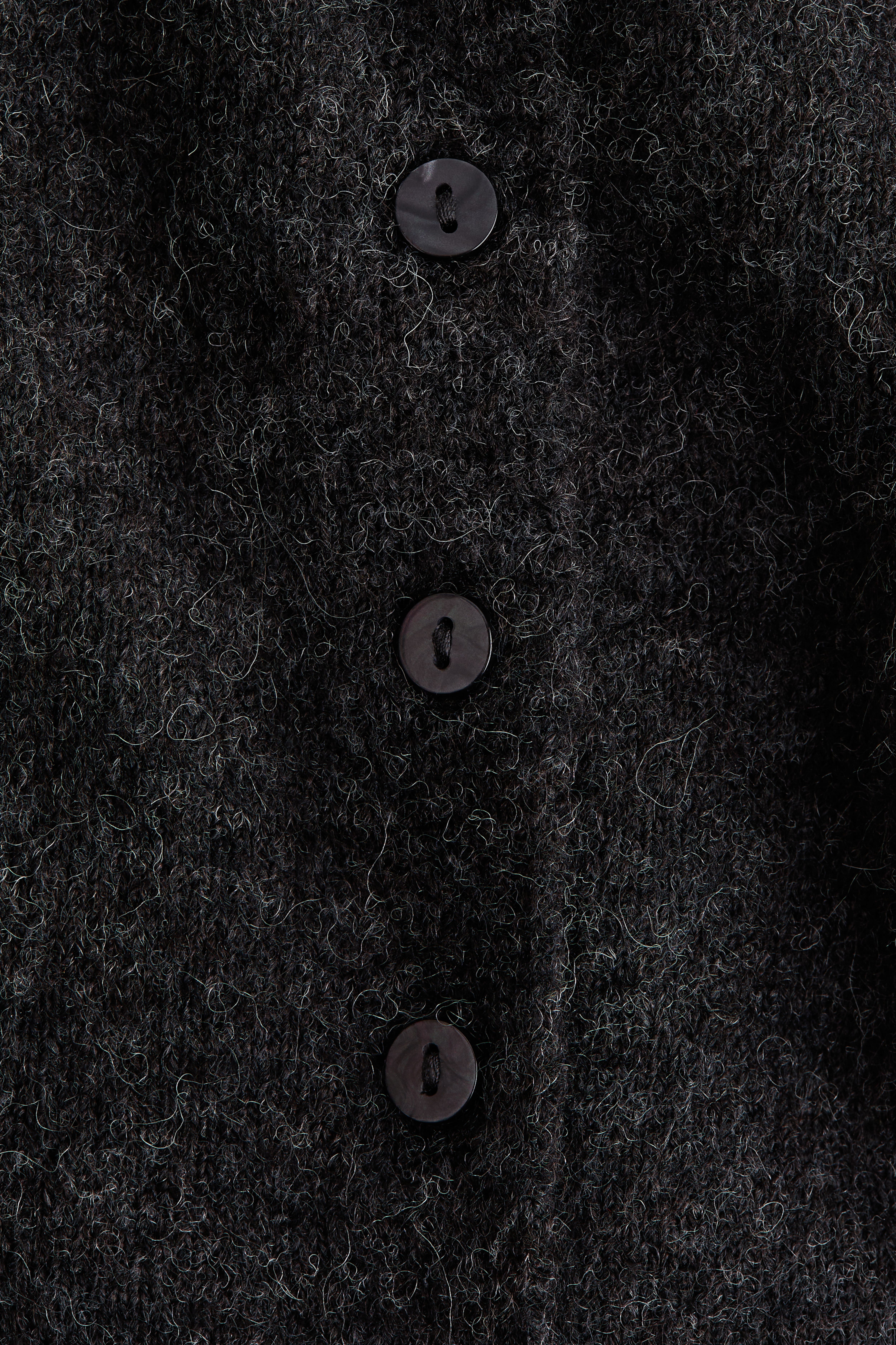 Bouclé-Knit Cardigan