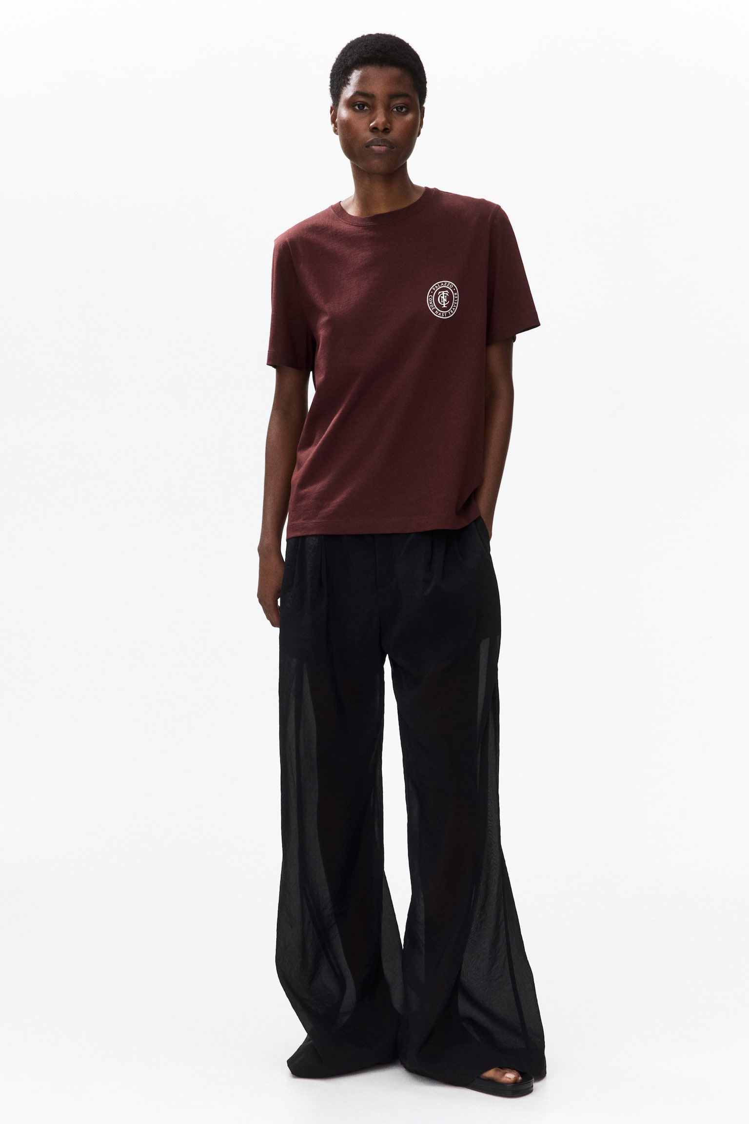 Printed T-shirt - Brown/Condé Nast Traveller/White/Condé Nast Traveller - 1
