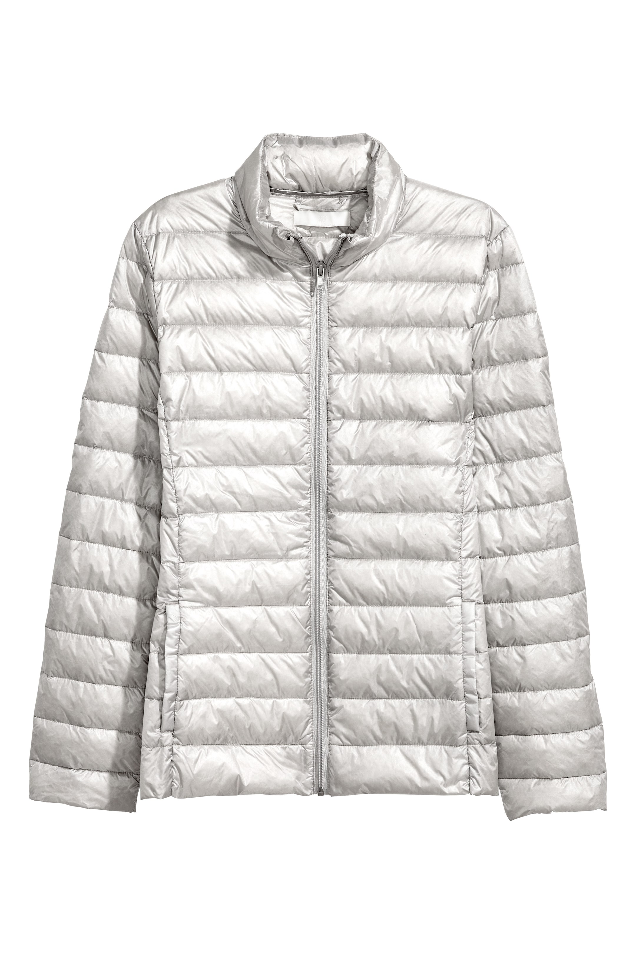 Voir une image plus grande: Manteau léger en duvet - Gris clair - Ladies | H&M CA 1