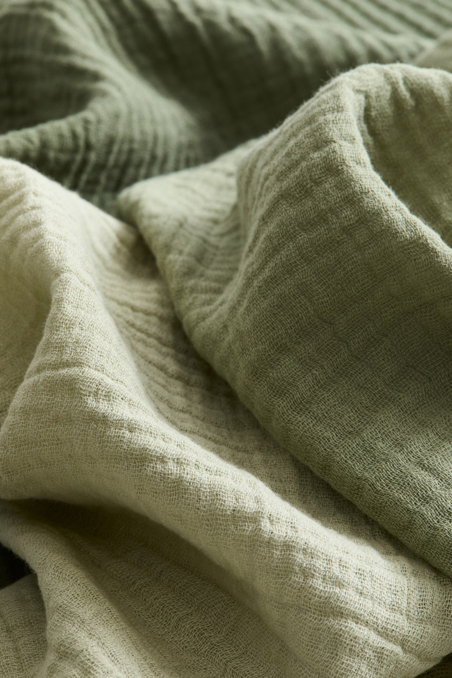 3-pack muslin cloths - Light khaki green/Beige/White/Powder pink/Old rose/Old rose/Beige/Pale pink/Dark pink/Dusty pink - 3