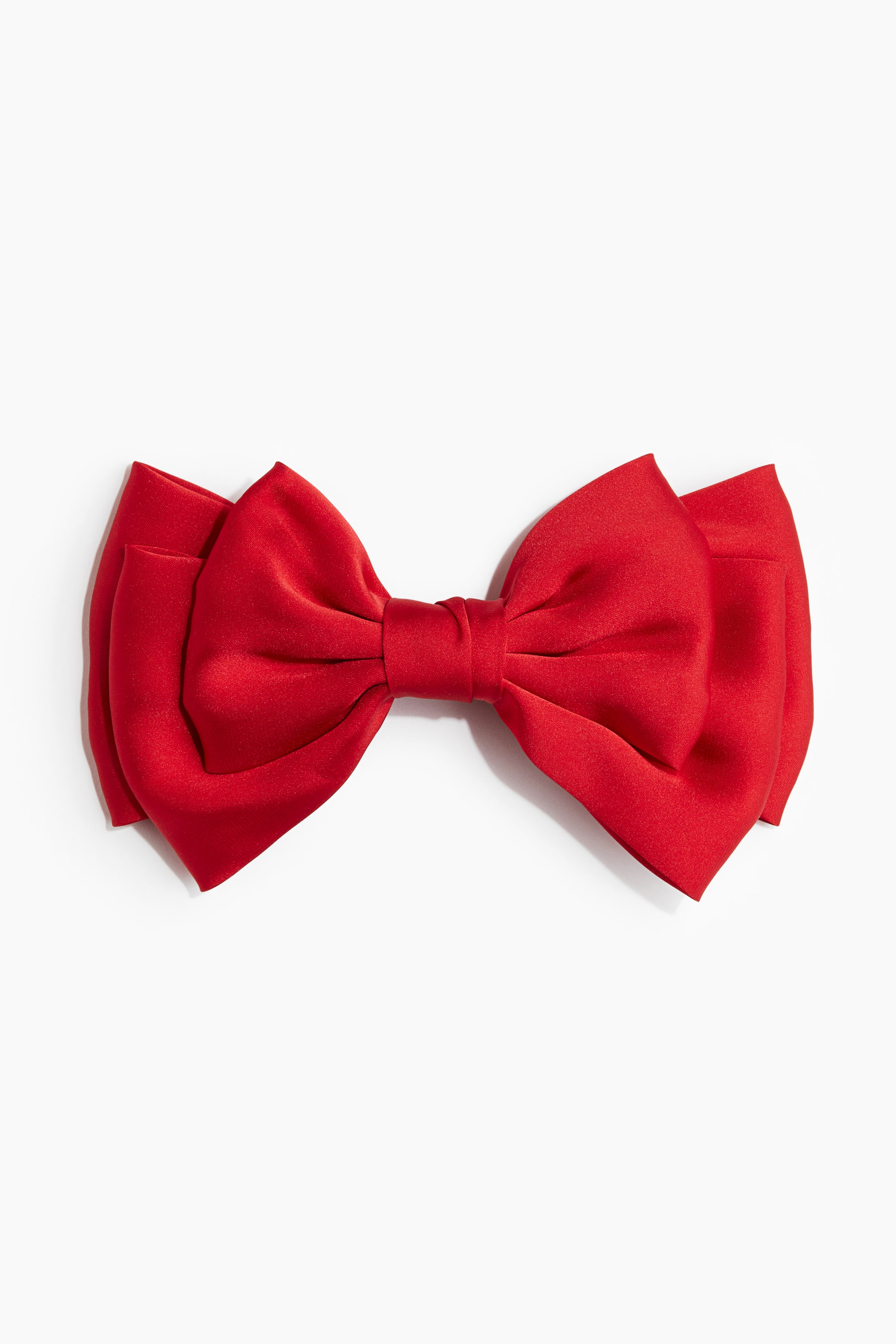 Satin Bow Hair Clip