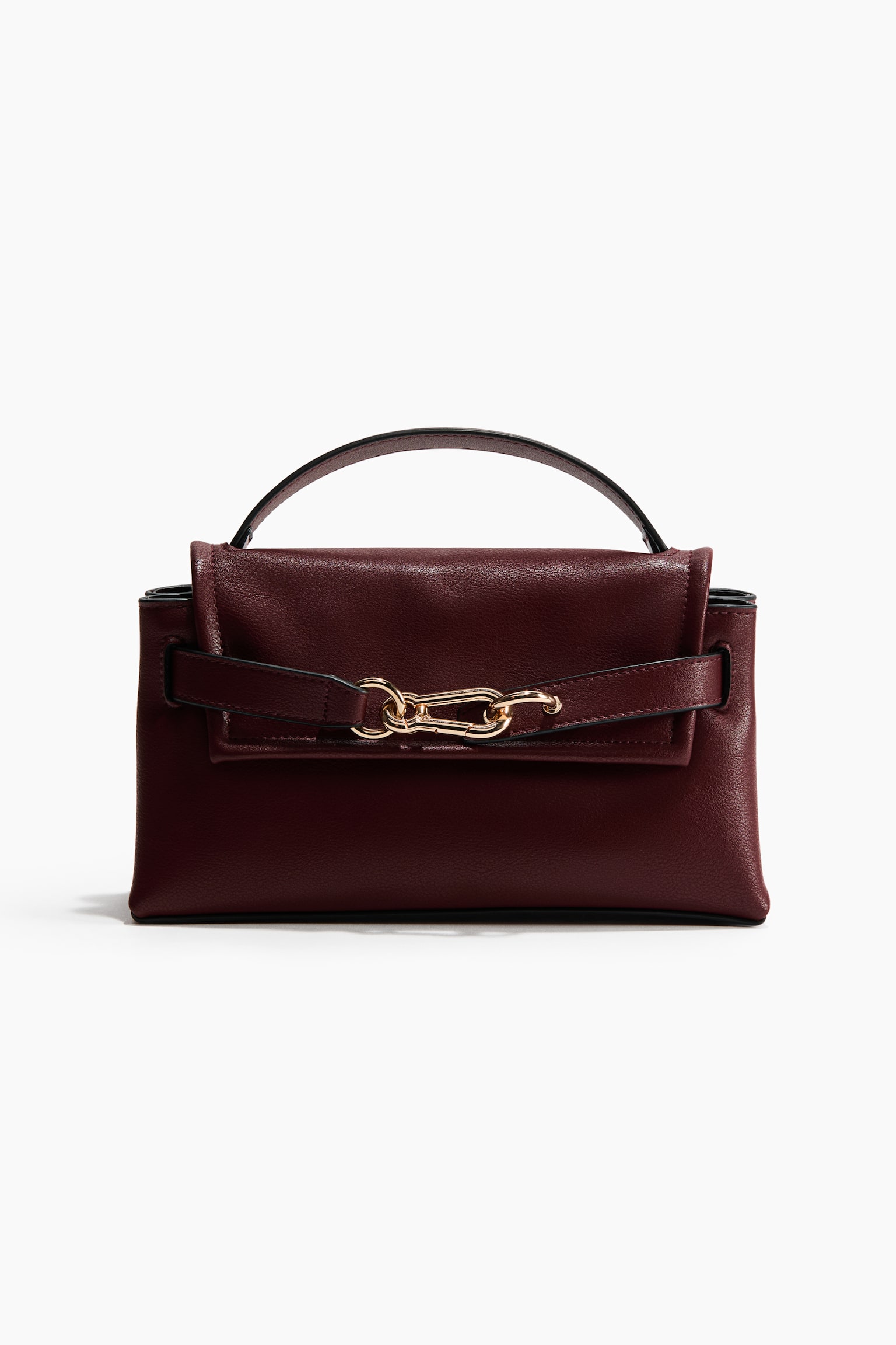 Crossbody bag - Burgundy/Grey/Brown
