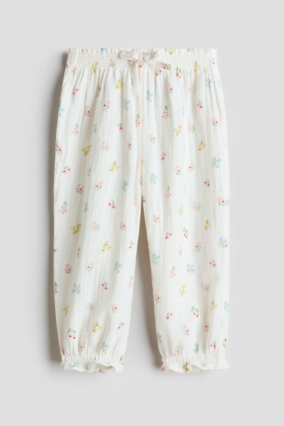 Детские джинсы H&M Cotton Muslin Pants