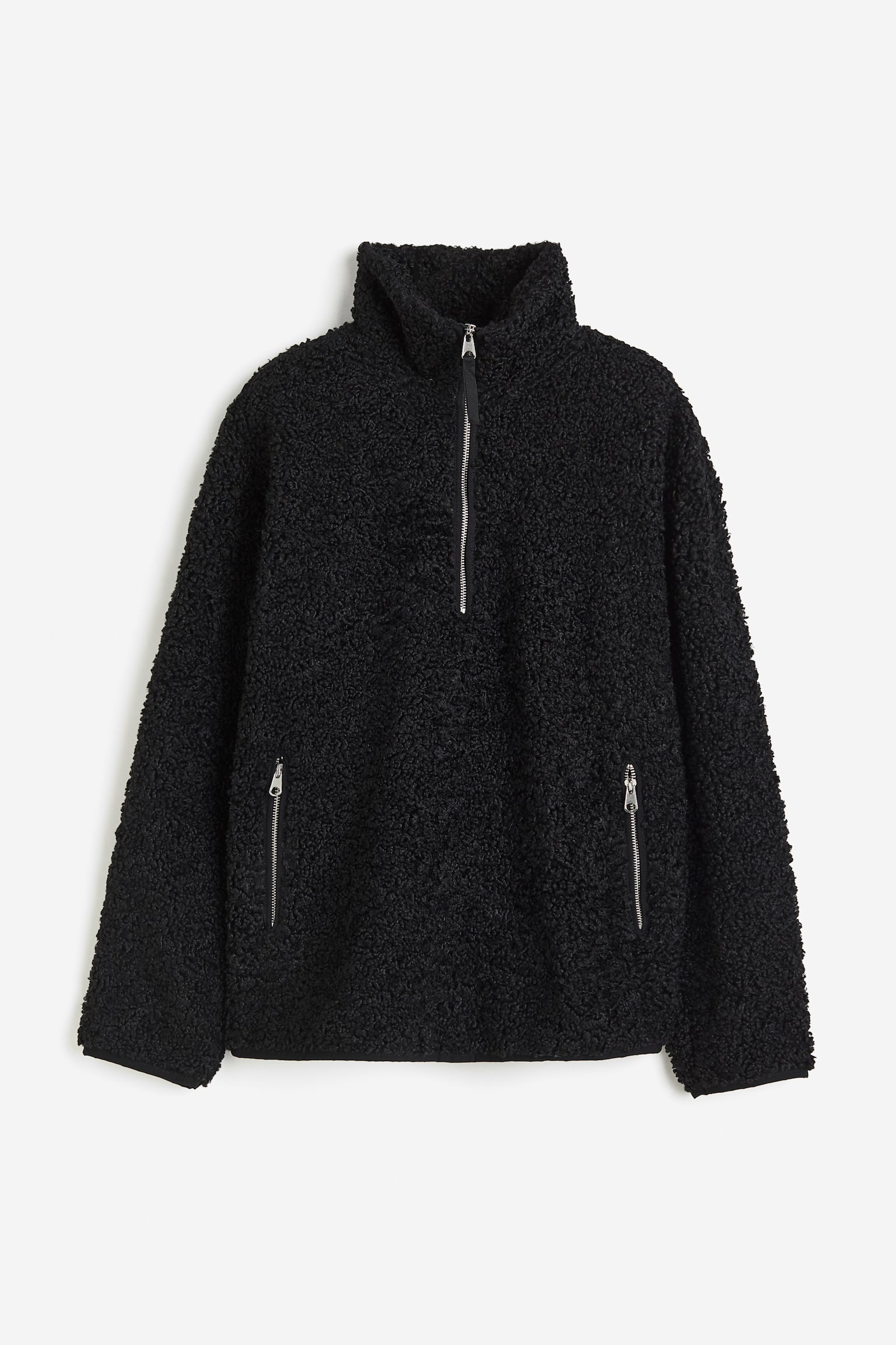 Teddy jacket - Black - 1