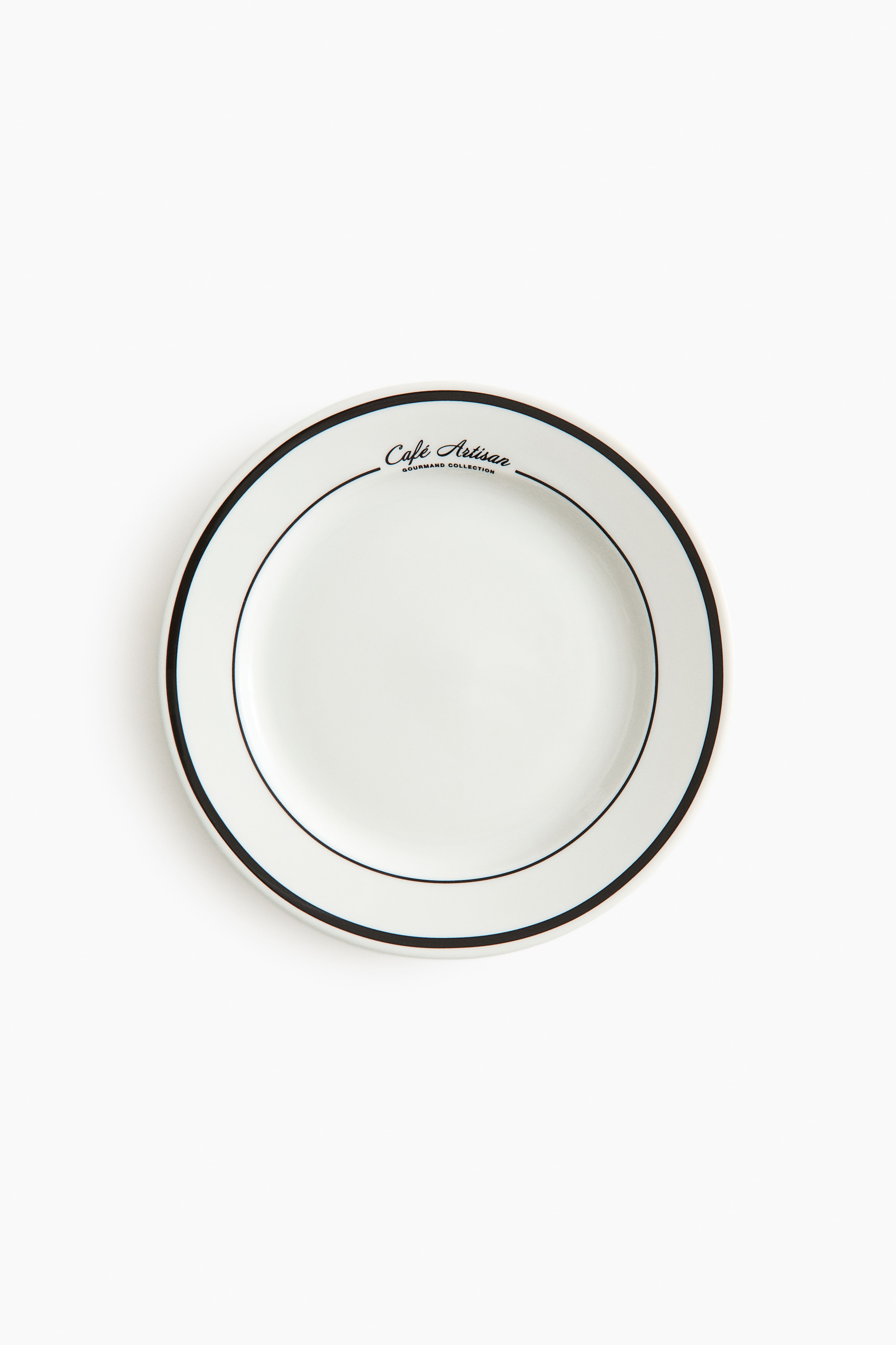 Assiette moyenne en porcelaine