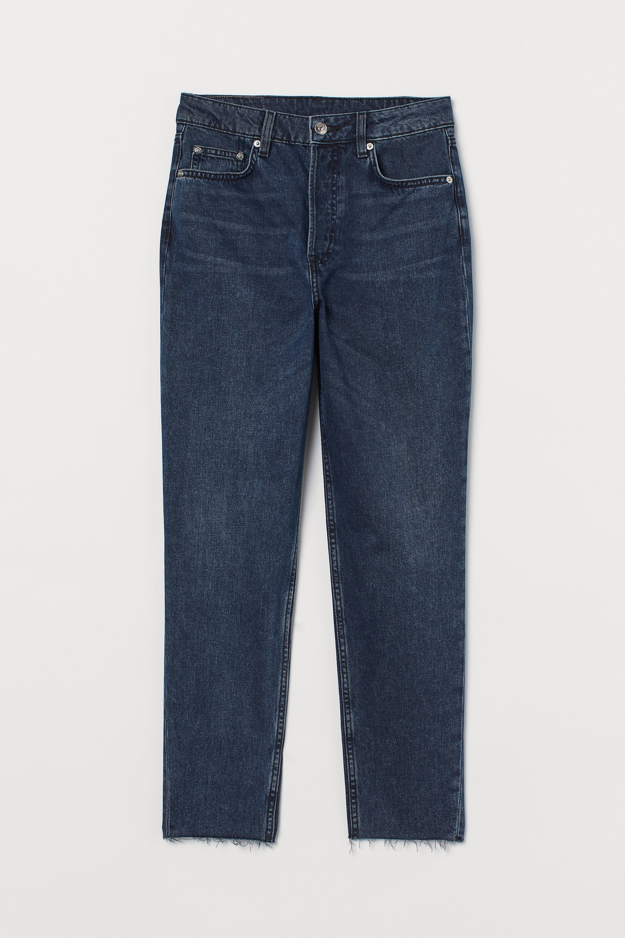 Zobacz większy obraz: Slim Mom High Ankle Jeans - Ciemnoniebieski - ONA | H&M PL 1