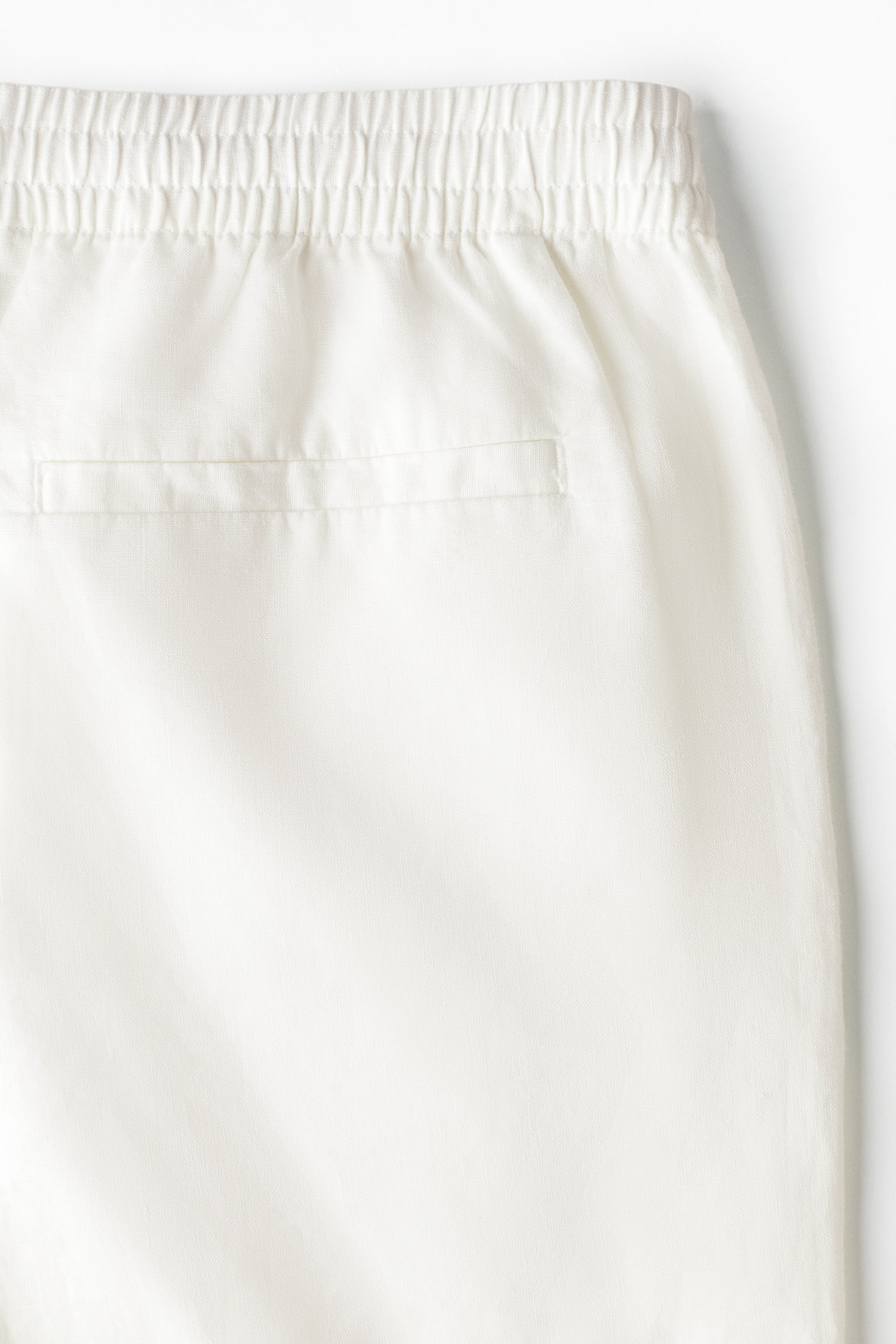 מכנסי פשתן קצרים Relaxed Fit - 5