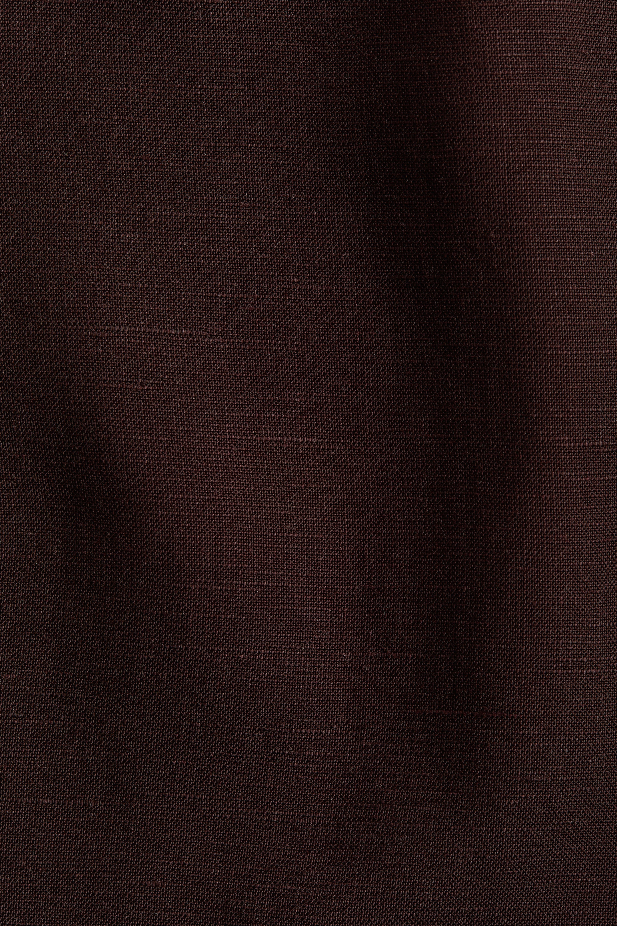 Pantalon à cordon en lin mélangé