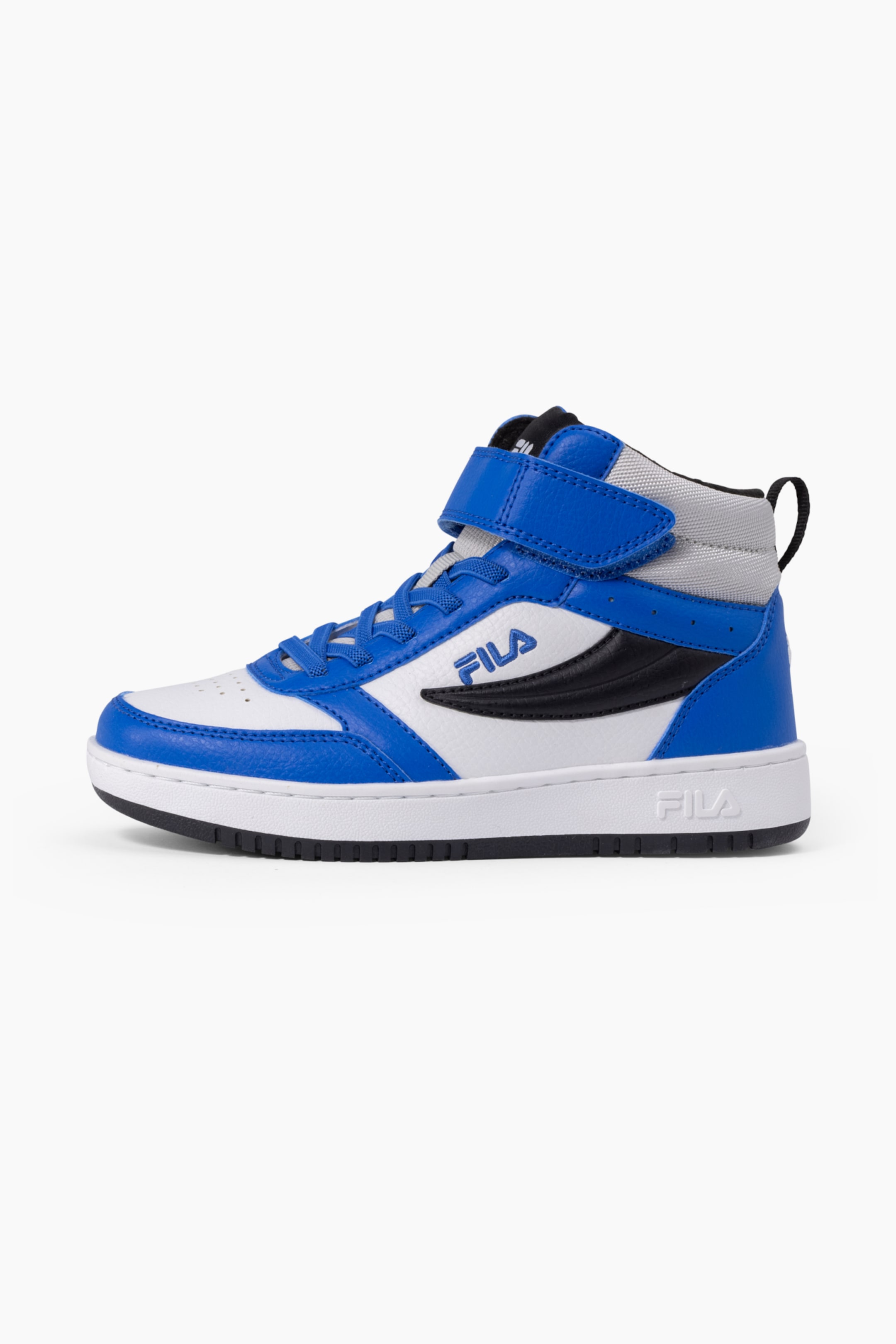 Fila Rega Nf Mid Velcro Kids Basketball  Low - White-prime Blue - BARN | H&M SE 1