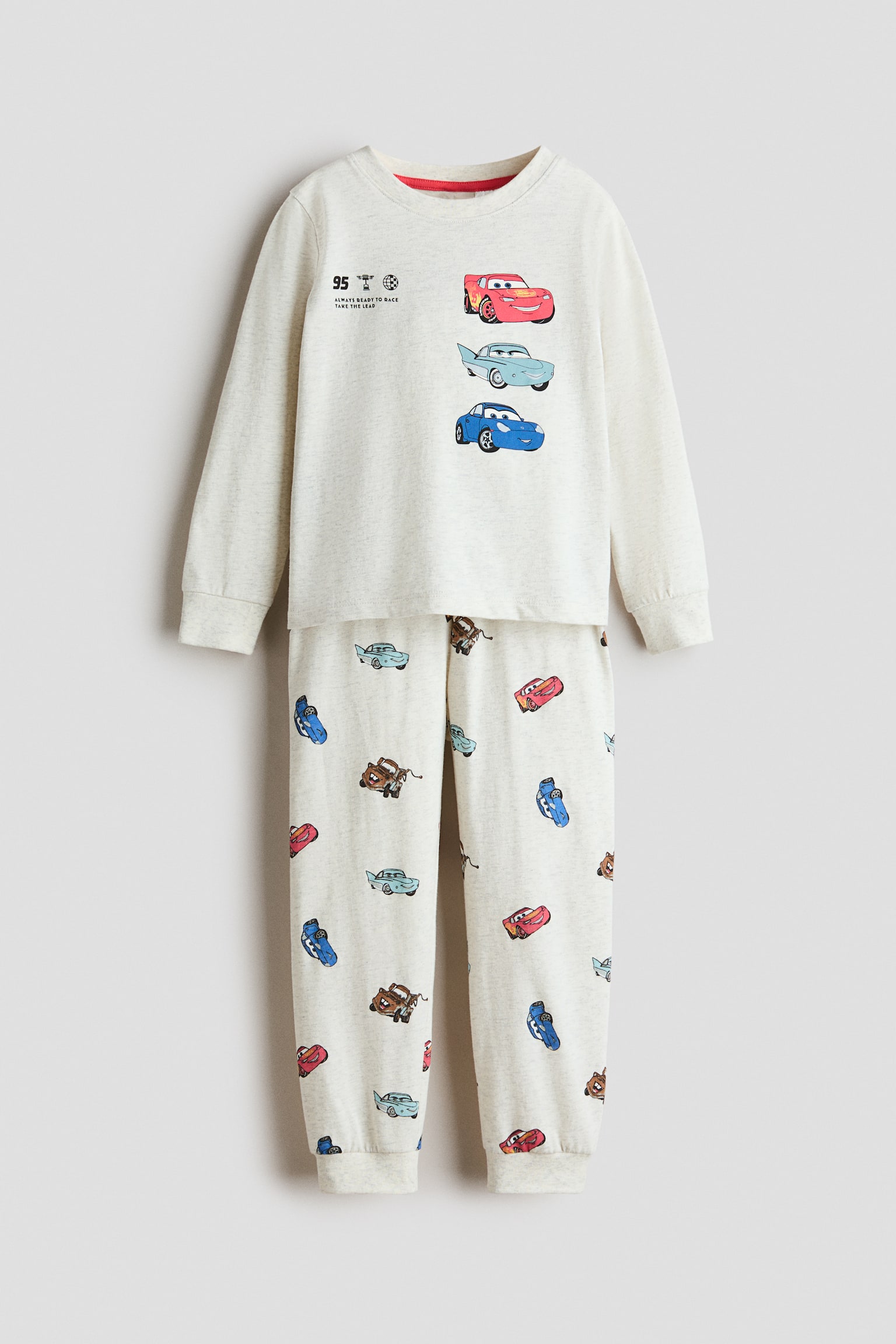 Printed cotton pyjamas - Light beige marl/Cars/Dark blue/Marvel Comics/Turquoise/Snoopy/Cream/Minecraft