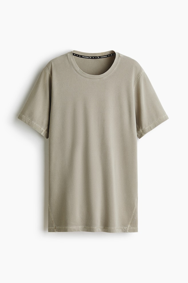 Running T-shirt with DryMove™ - Dark beige/Dark grey/Running/Dark grey/Dusty rose/Dusty blue/Light dusty teal - 1