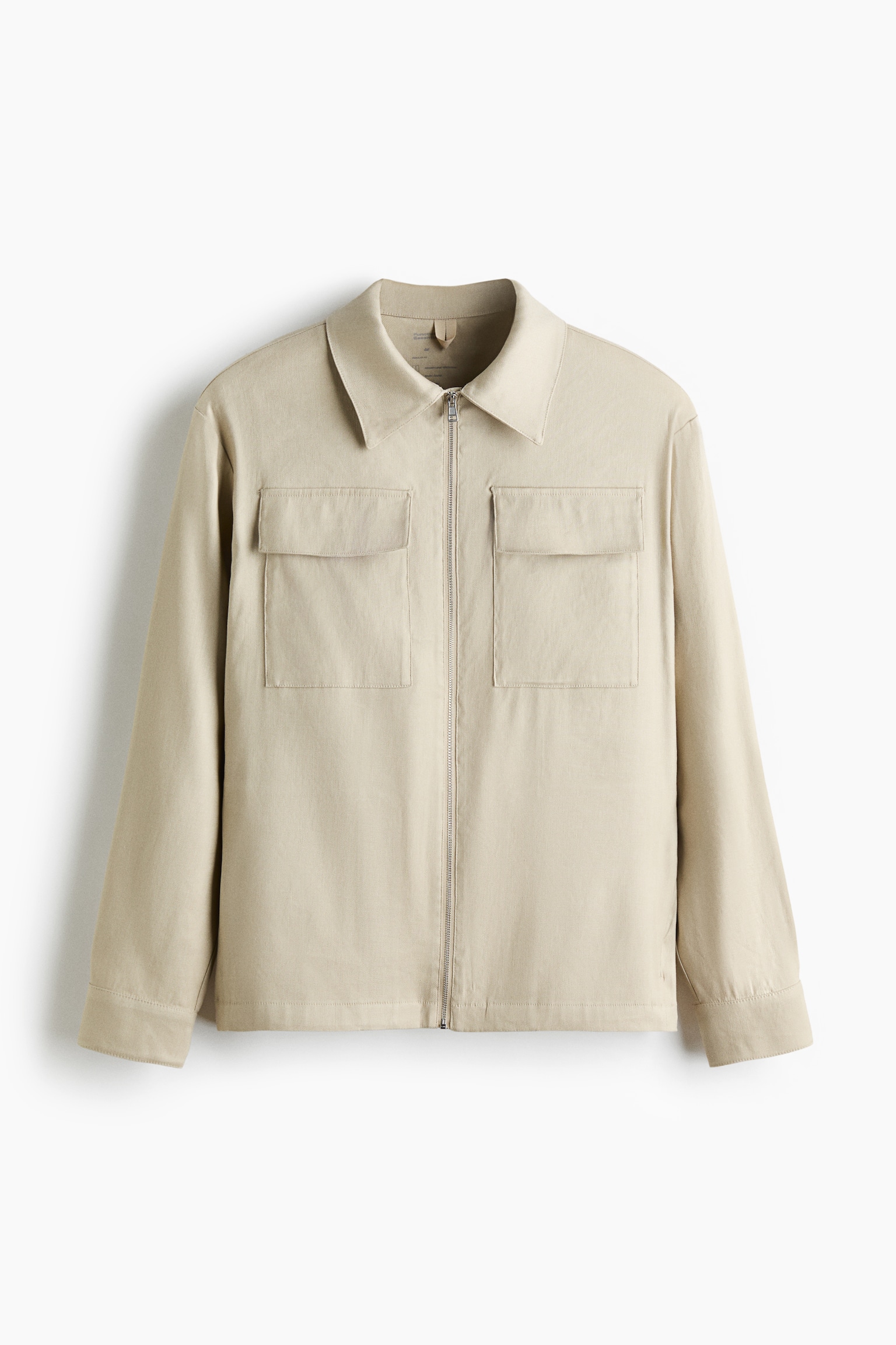 Sobrecamisa com linho Easy Care Regular Fit - 1