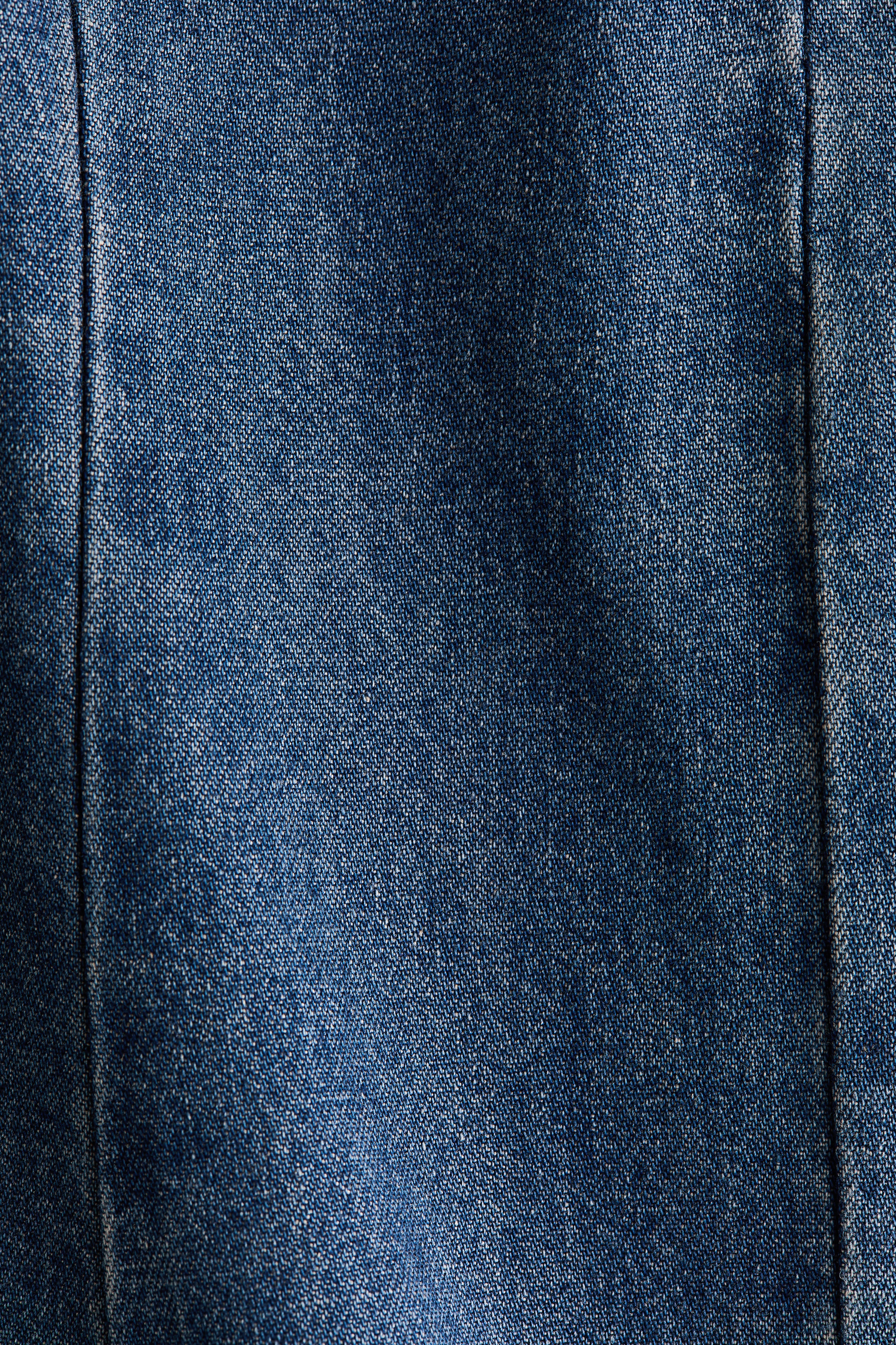 Denim Halterneck Dress