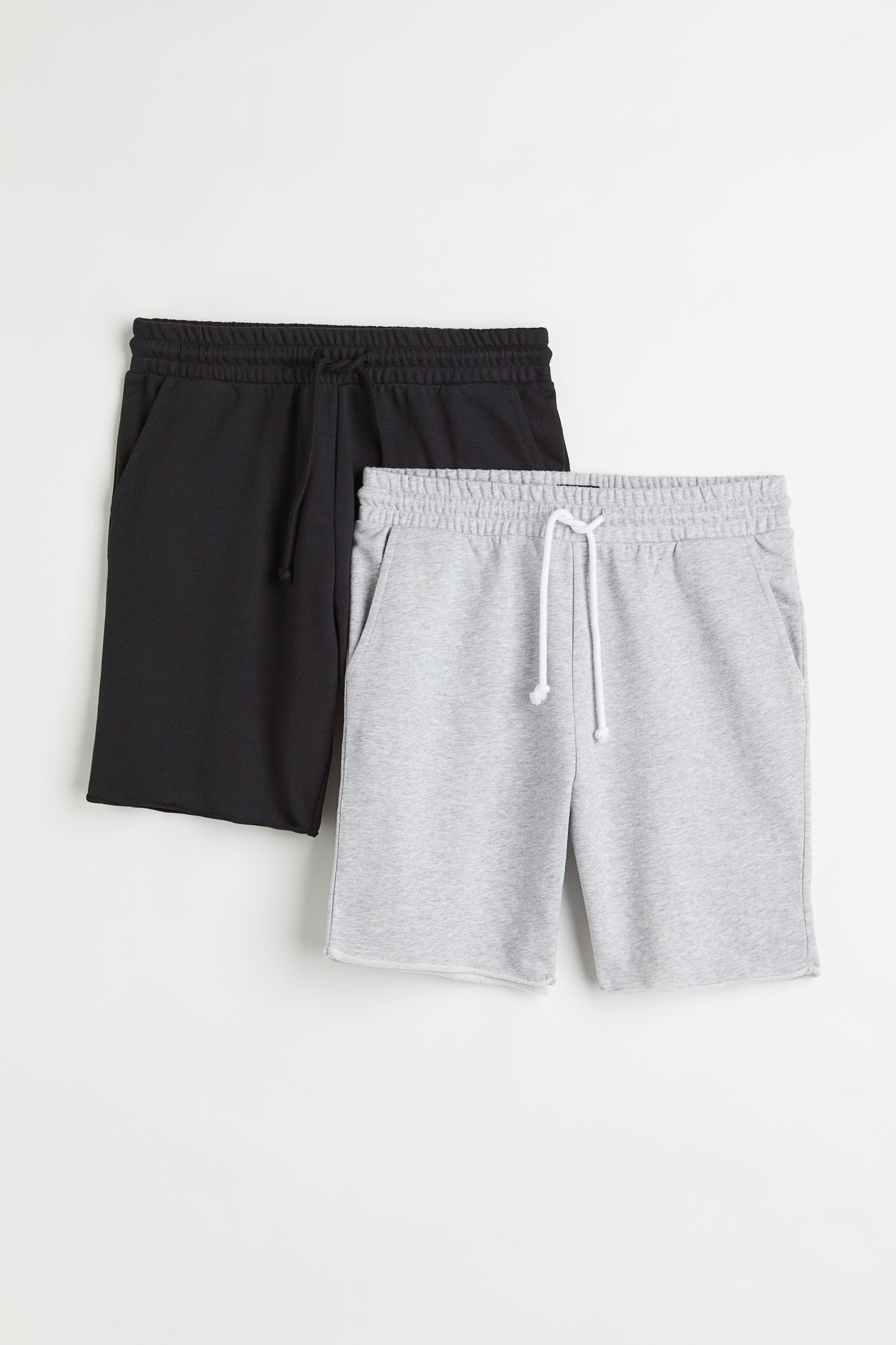 H&m sweatpant shorts best sale