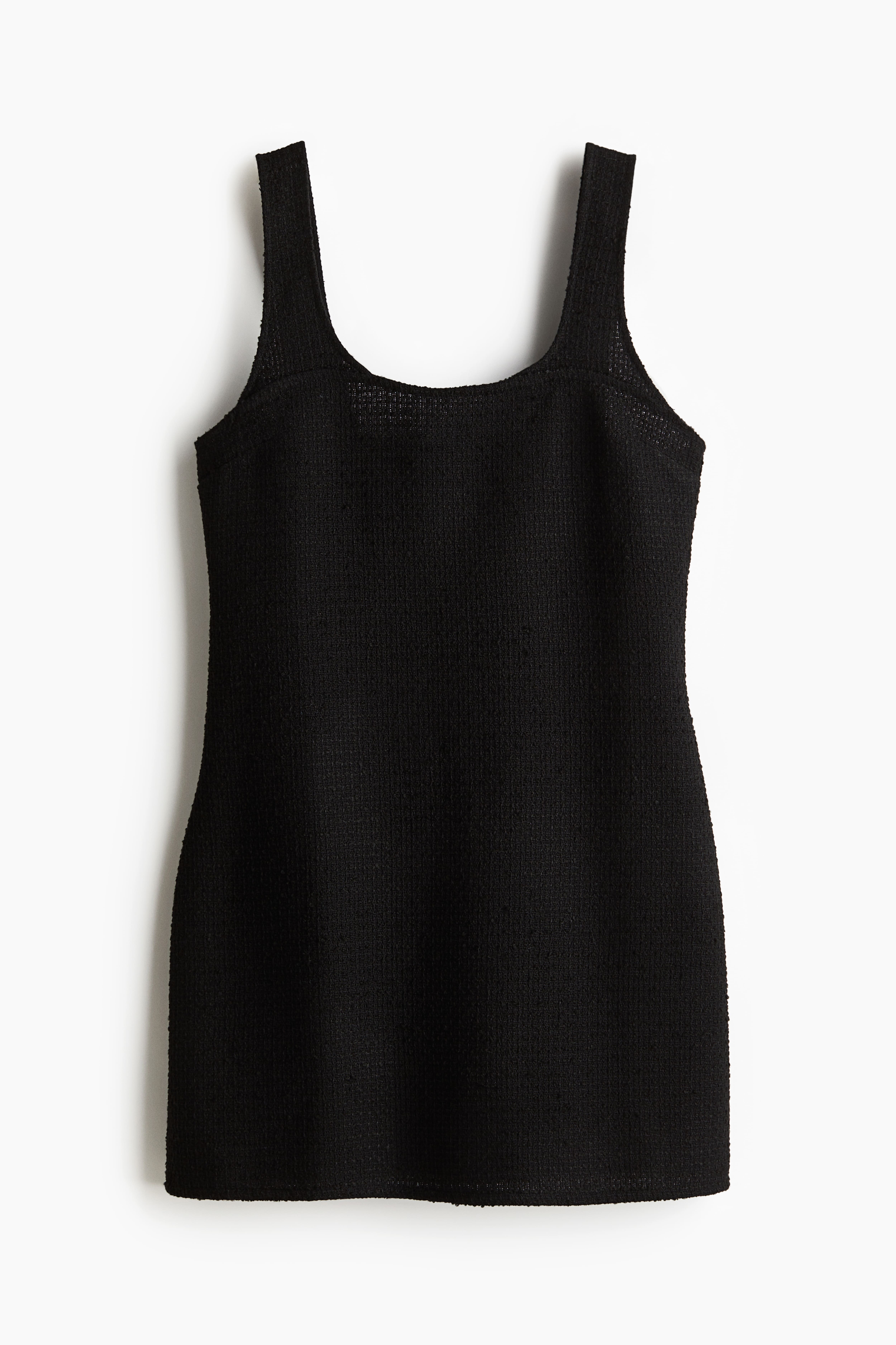 Black skater dress h&m best sale