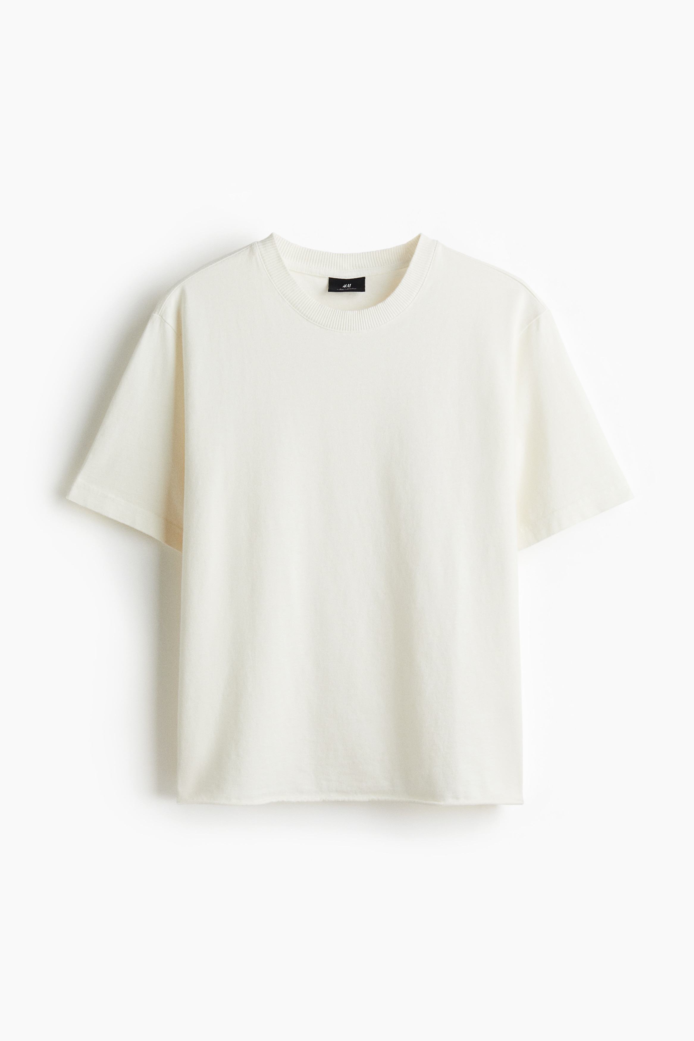 Regular-Fit Washed T-Shirt - White/Green
