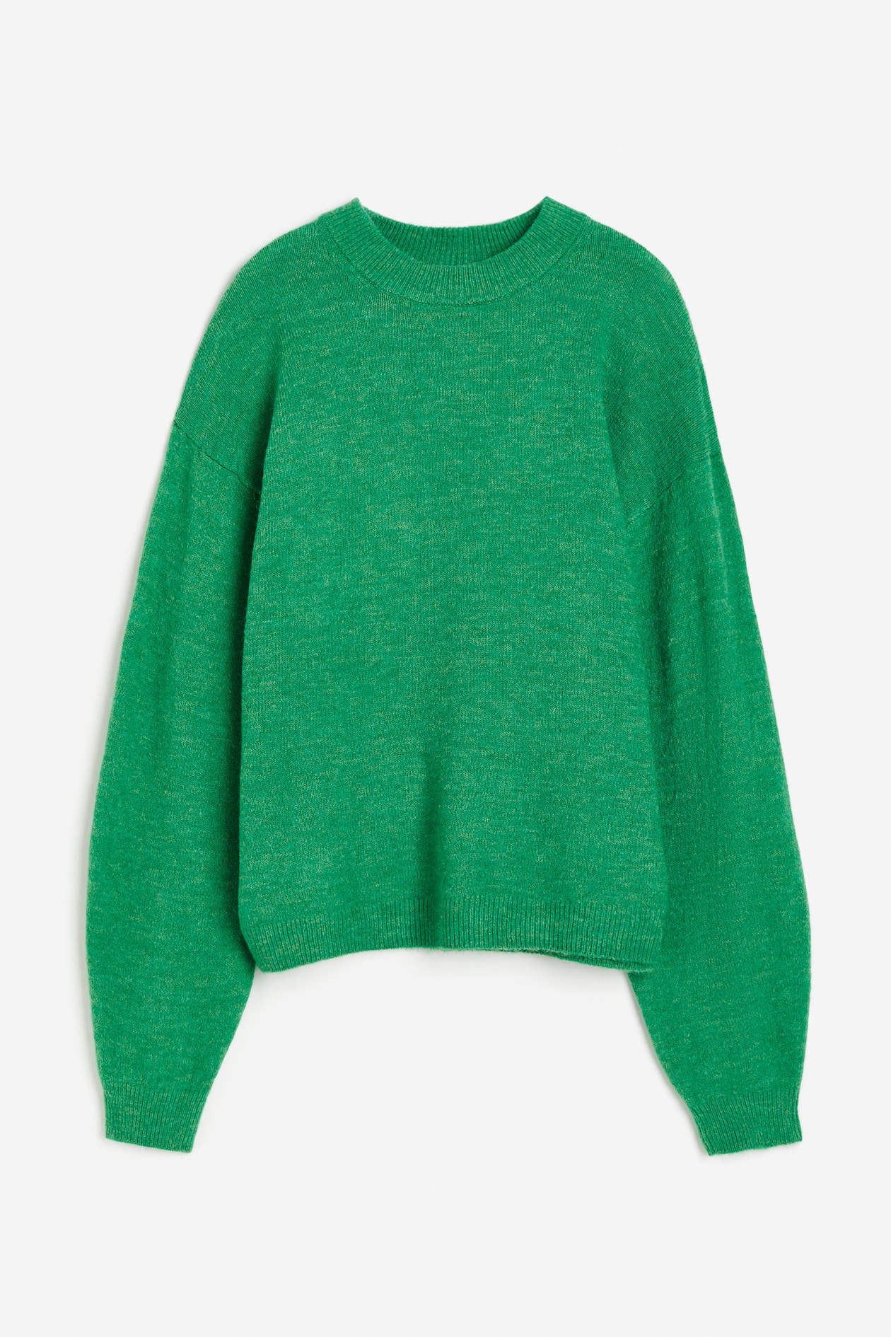 Knitted jumper - Green - Ladies | H&M GB