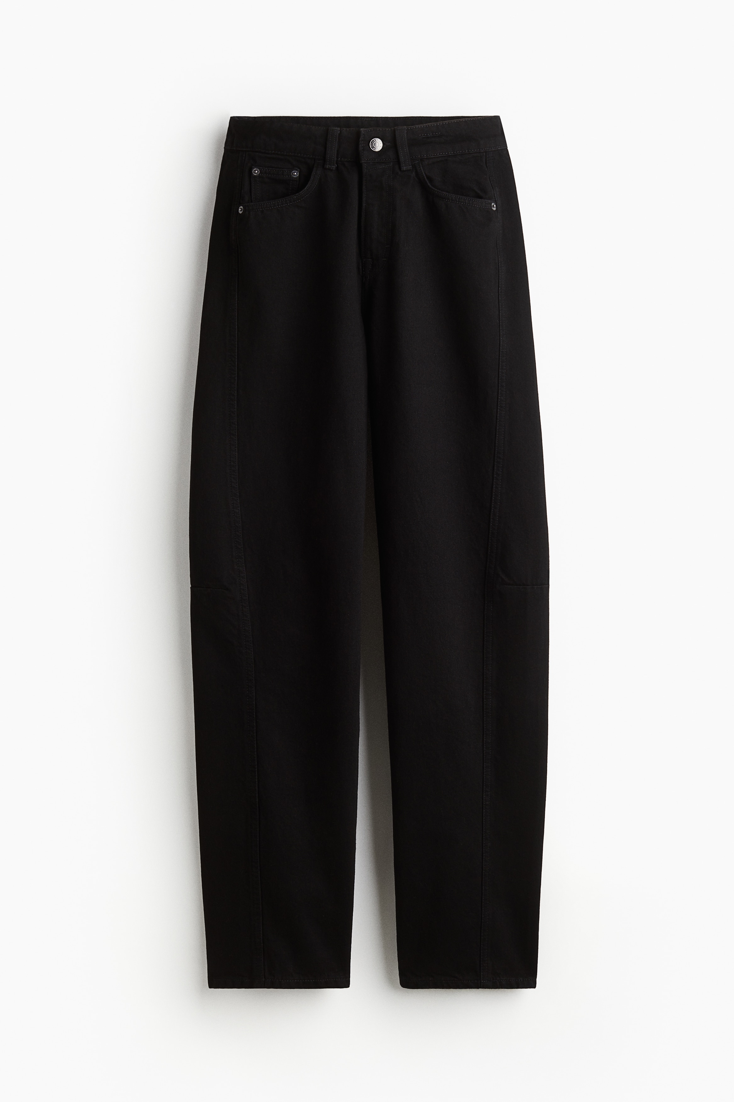 Wide Leg Jeans - Black