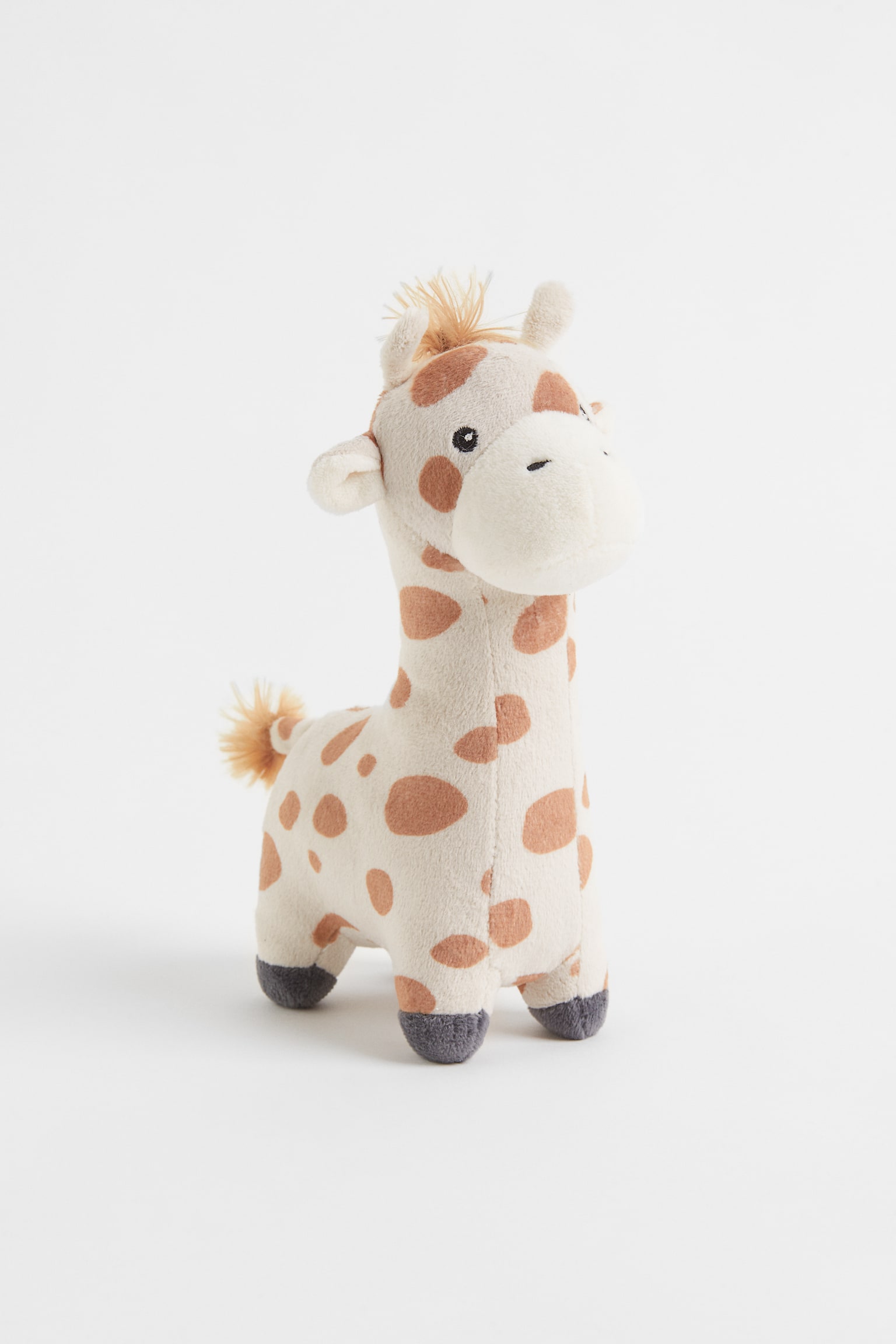 Soft toy - Light beige/Giraffe/Grey/Sloth/Light beige/Hedgehog/Brown/Monkey/Dark turquoise/Grey/Light beige/Llama/Beige/Lion/White - 1