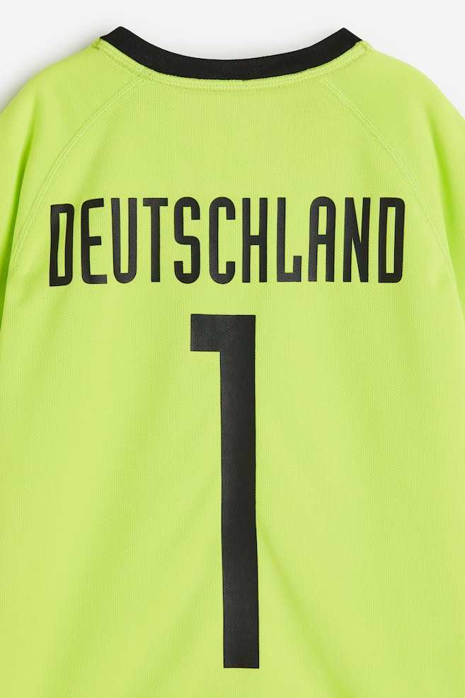 Printed football kit - Neon green/Deutschland/White/Deutschland/Blue/Italia/Black/Belgium - 4