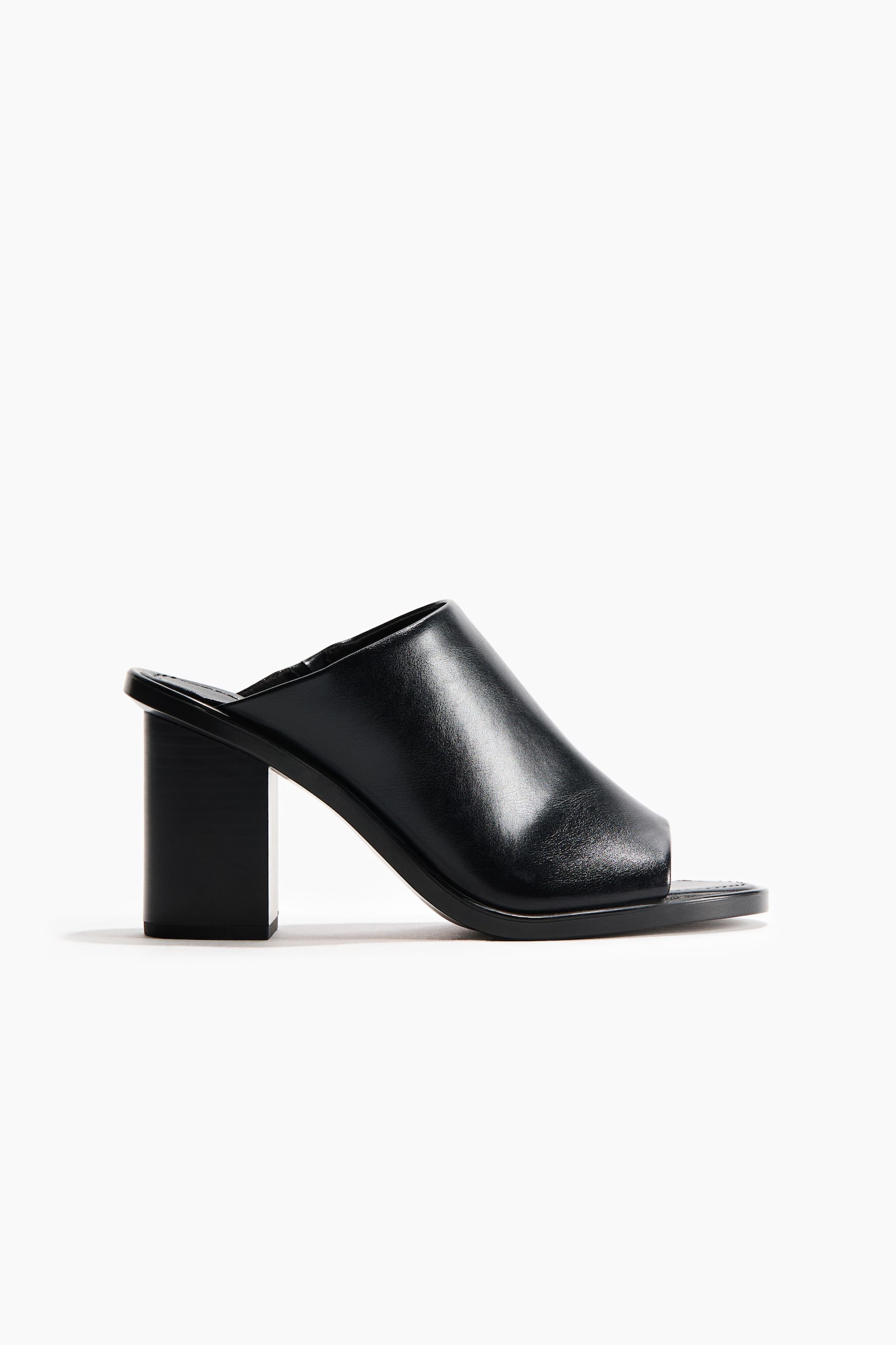 Block-heeled sandals - Black - 2