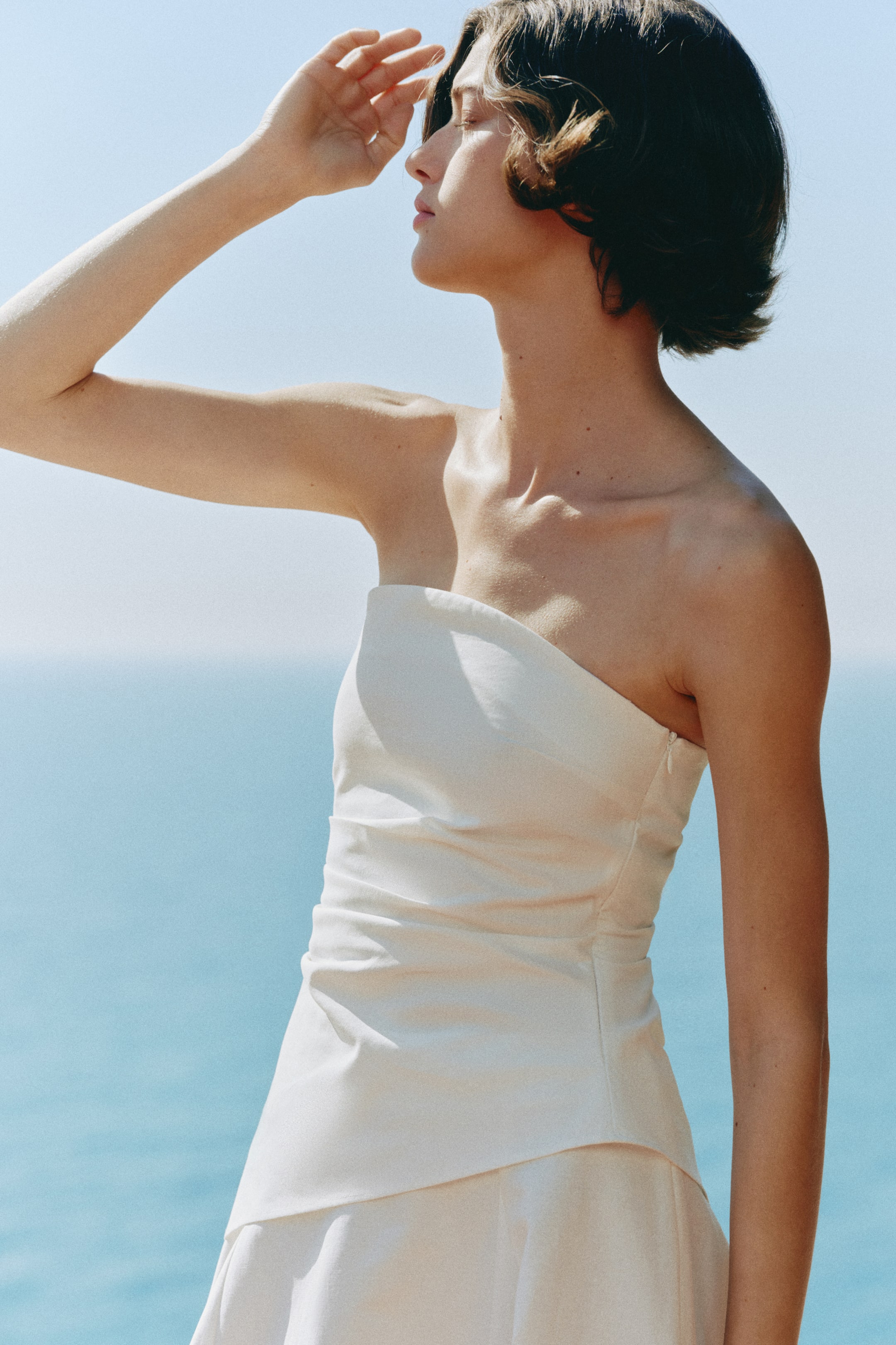 Asymmetric Bandeau Top