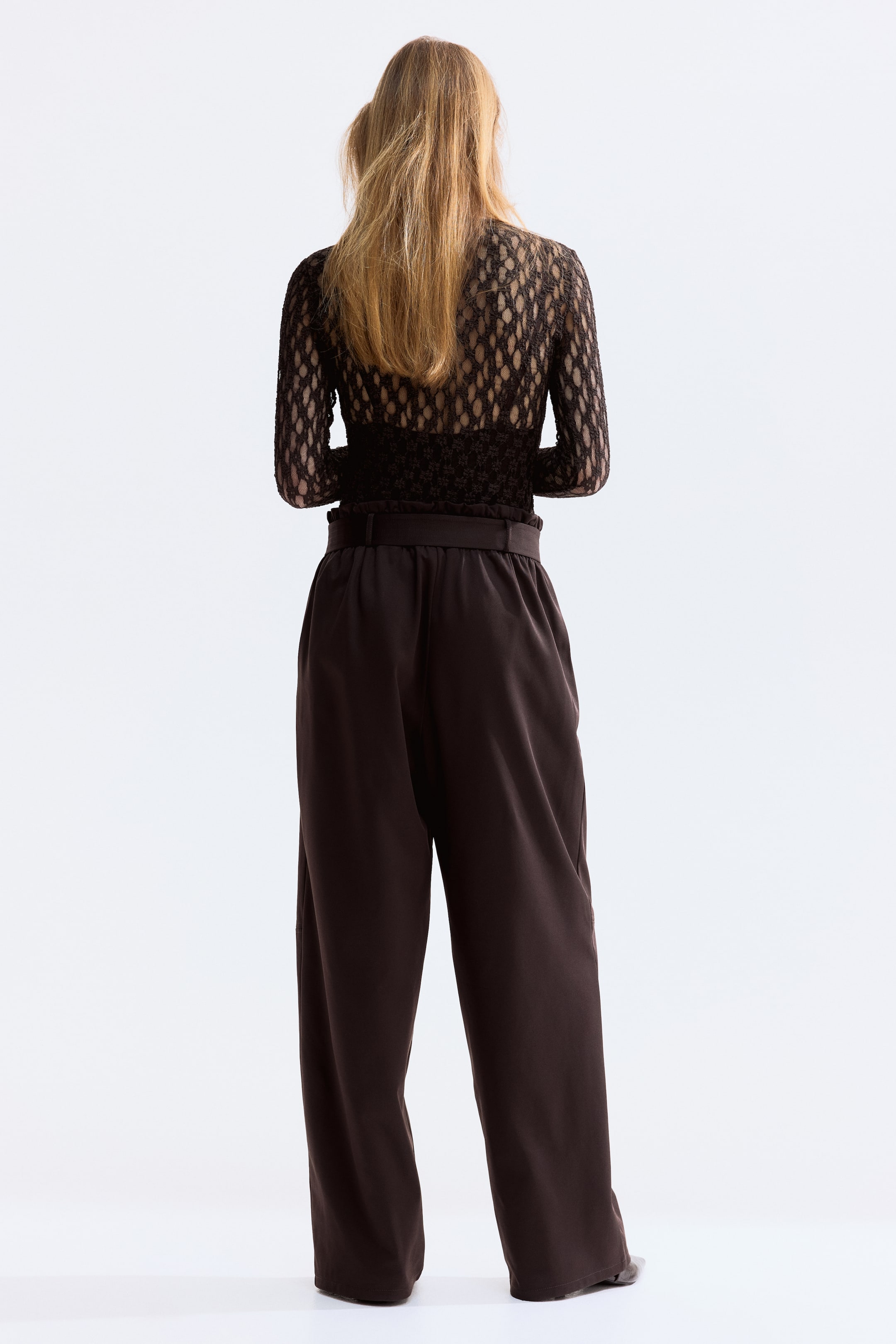 Pantalon avec ceinture