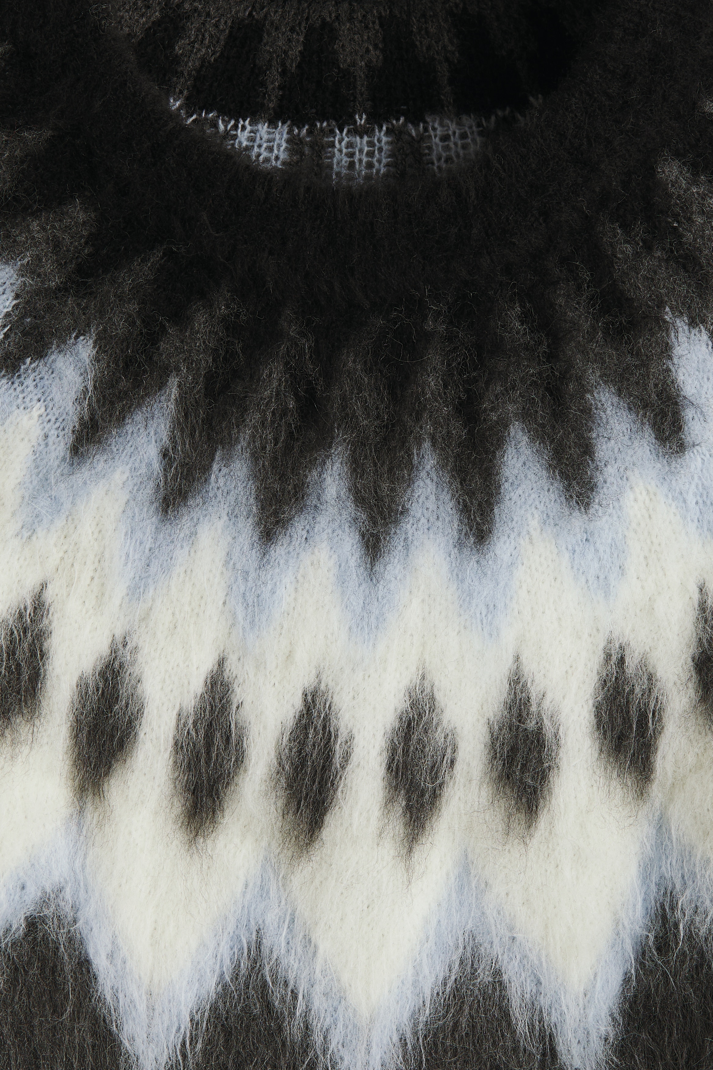 Loose Fit Jacquard-knit jumper