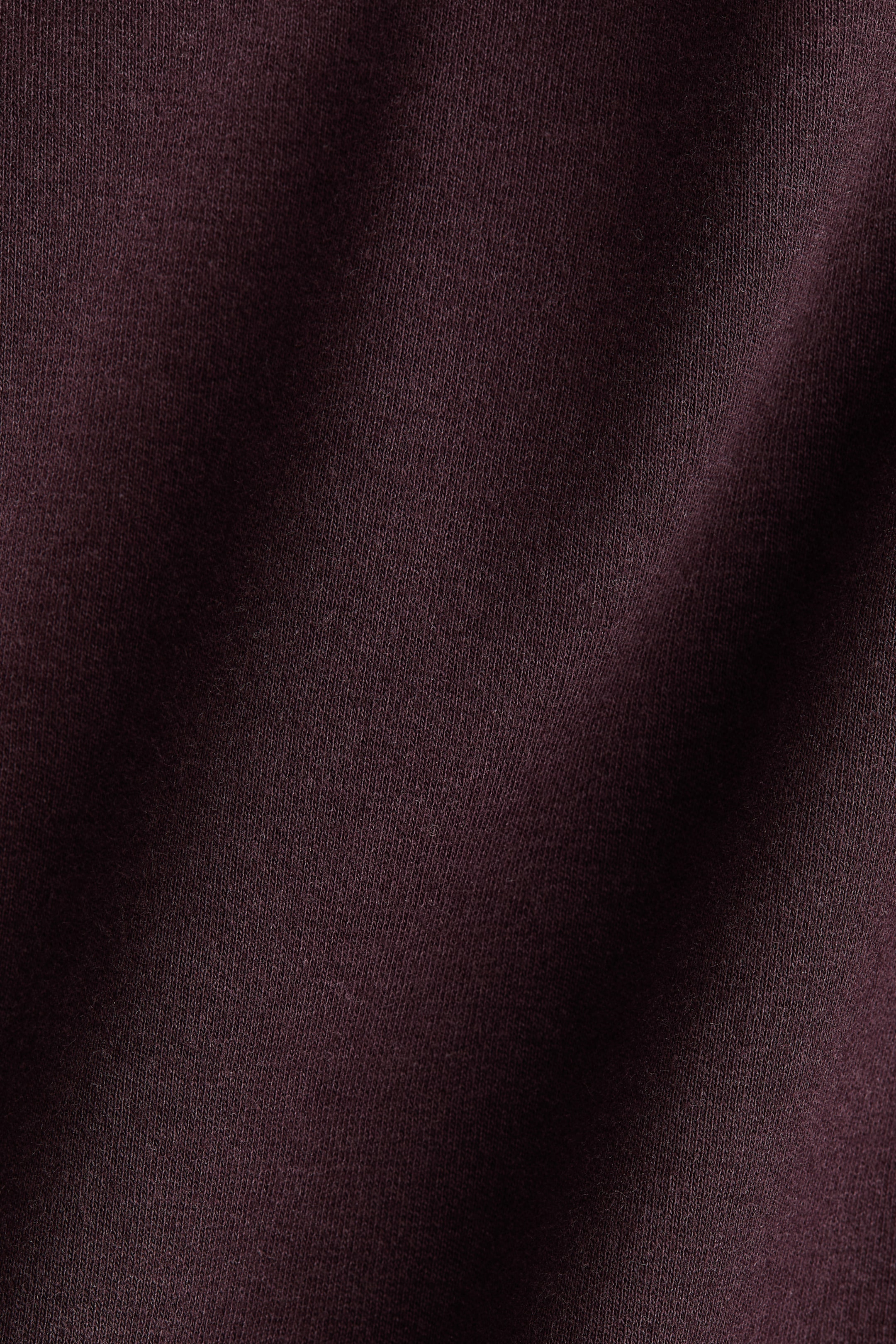 Büyük resmi görüntüle: Pamuklu Tişört - Bordo - KADIN | H&M TR 5