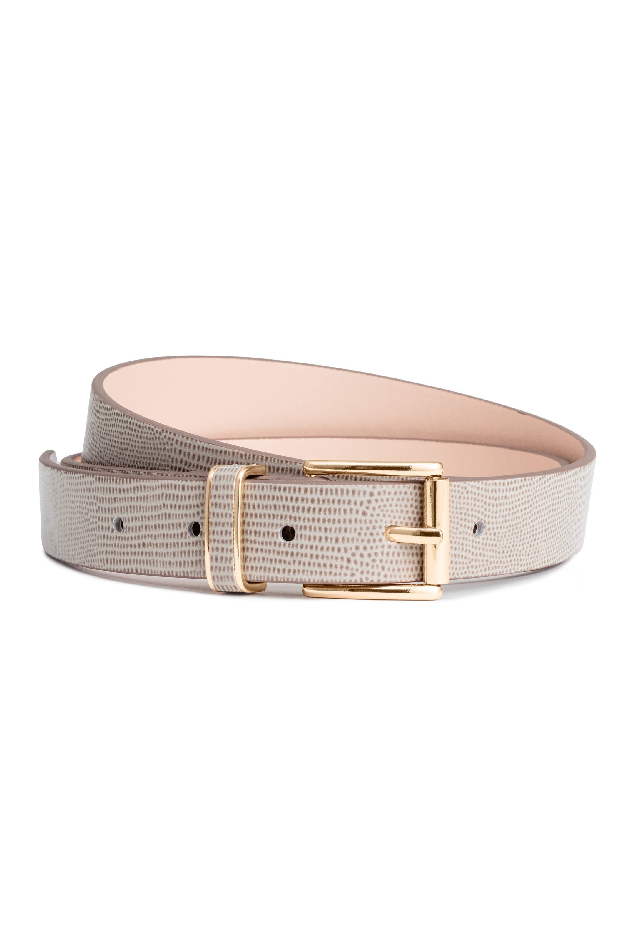 Ver imagem maior: Cinto - Castanho/Estampado - SENHORA | H&M PT 1