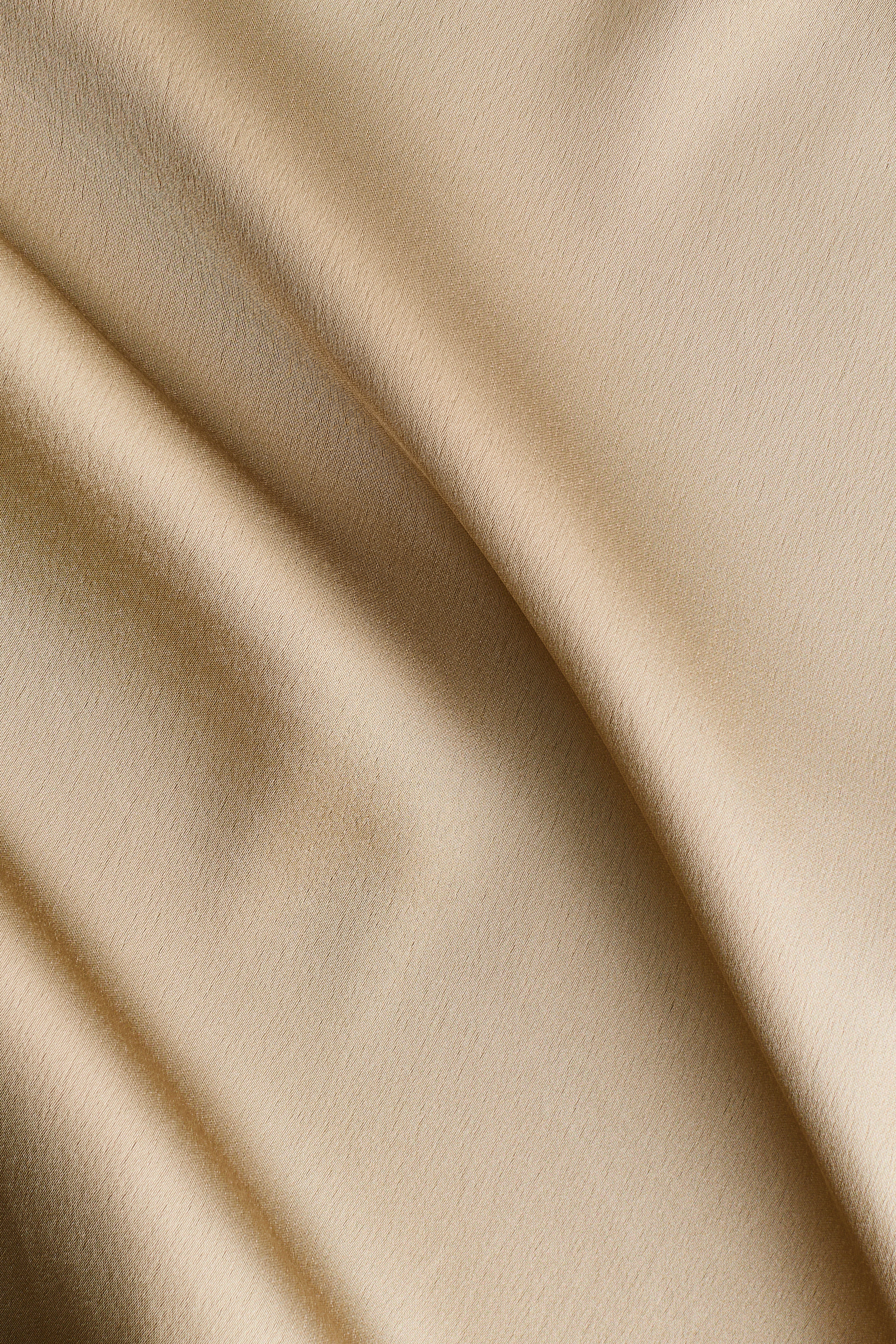 Halterneck Satin Dress