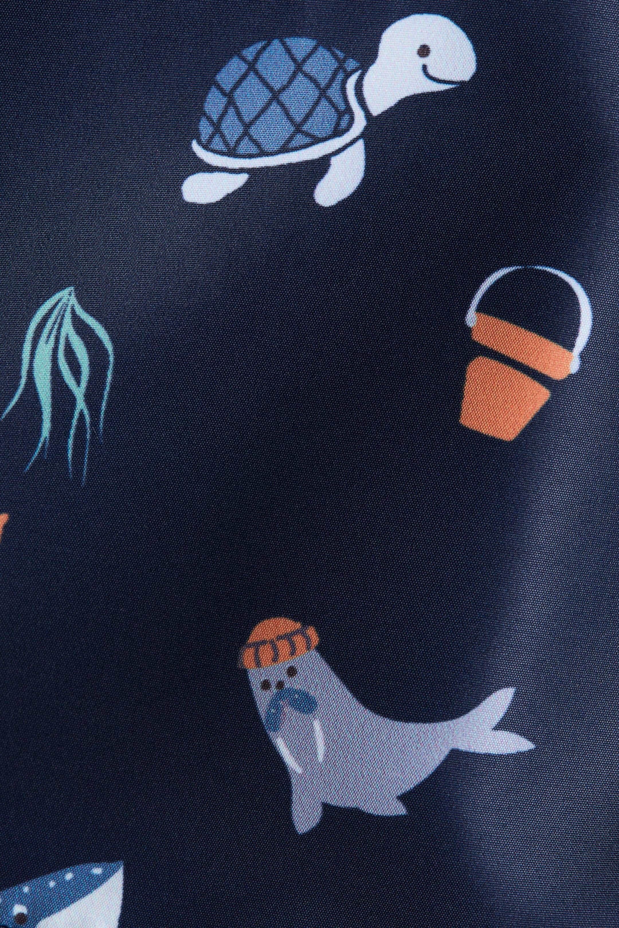 Patterned Swim Shorts